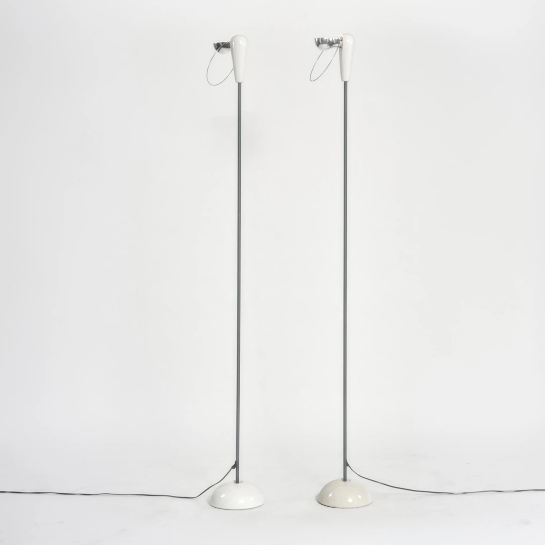 Achille Castiglioni Zwei Stehleuchten 'Bibip', 1977 (Entwurf)