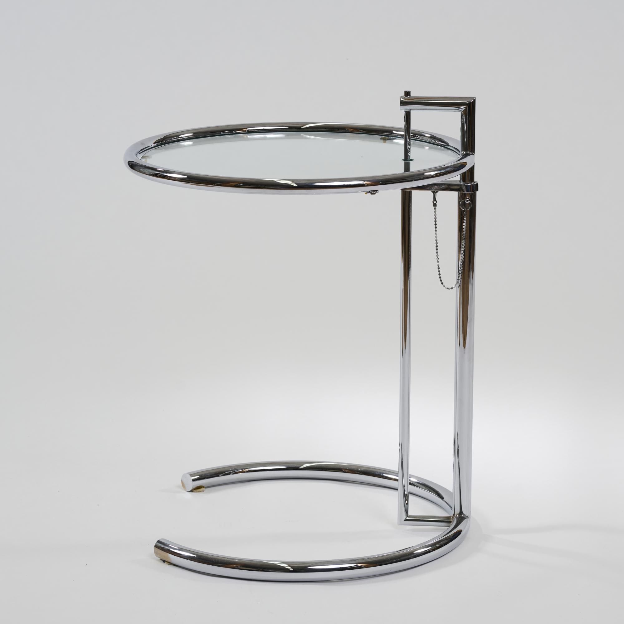 Eileen Gray Beistelltisch 'E 1027', 1927 (Entwurf)