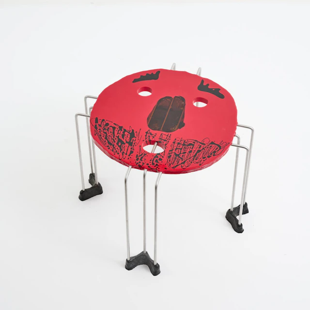 Gaetano Pesce Beistelltisch 'Triple Play' aus der 'Fish Design'-Kollektion