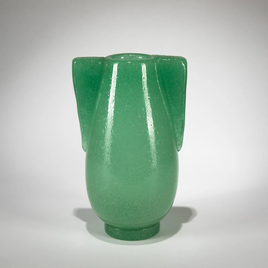Carlo Scarpa Vase 'A bollicine', um 1933