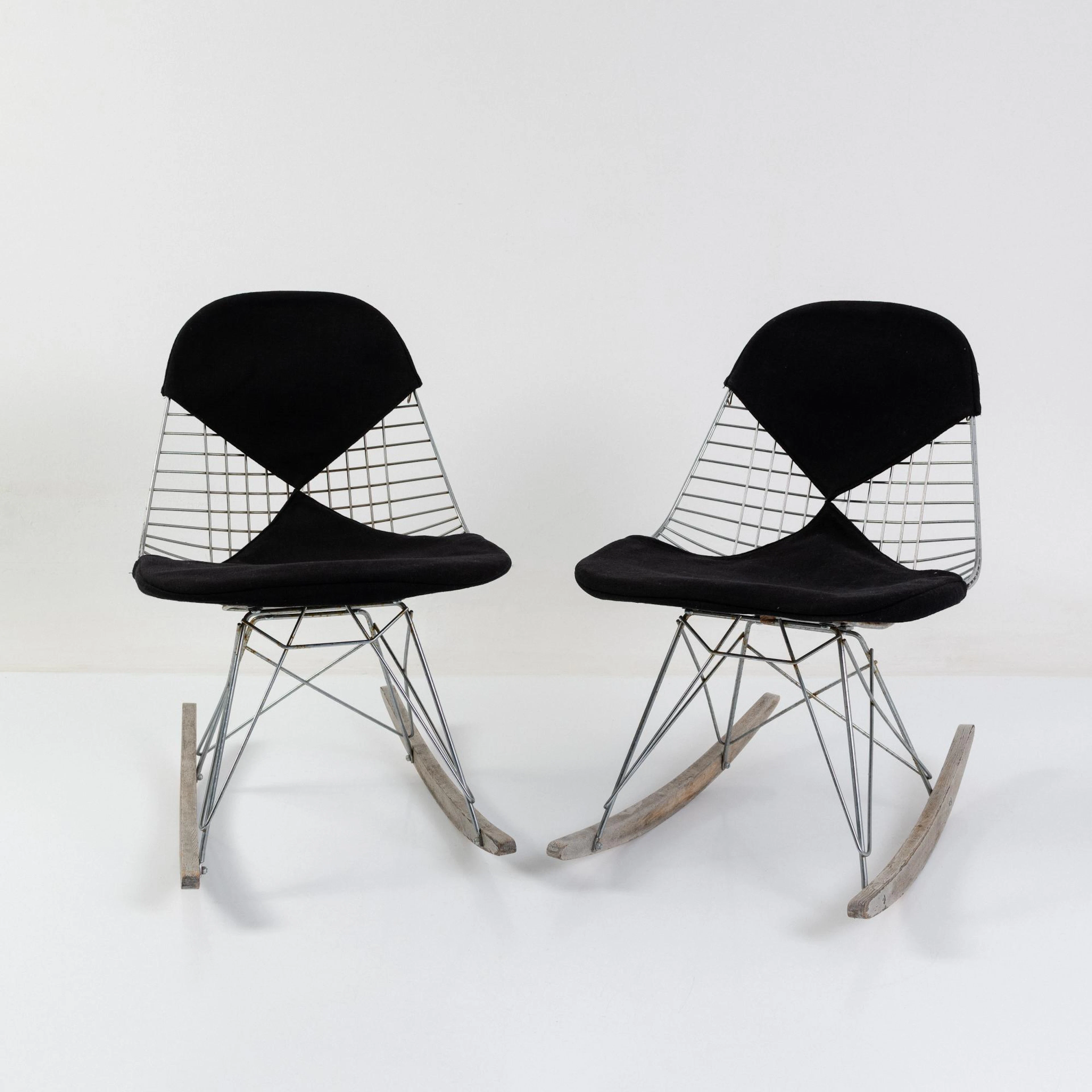 Charles Eames; Ray Eames Zwei Schaukelstühle 'RSR', 1951 (Entwurf)