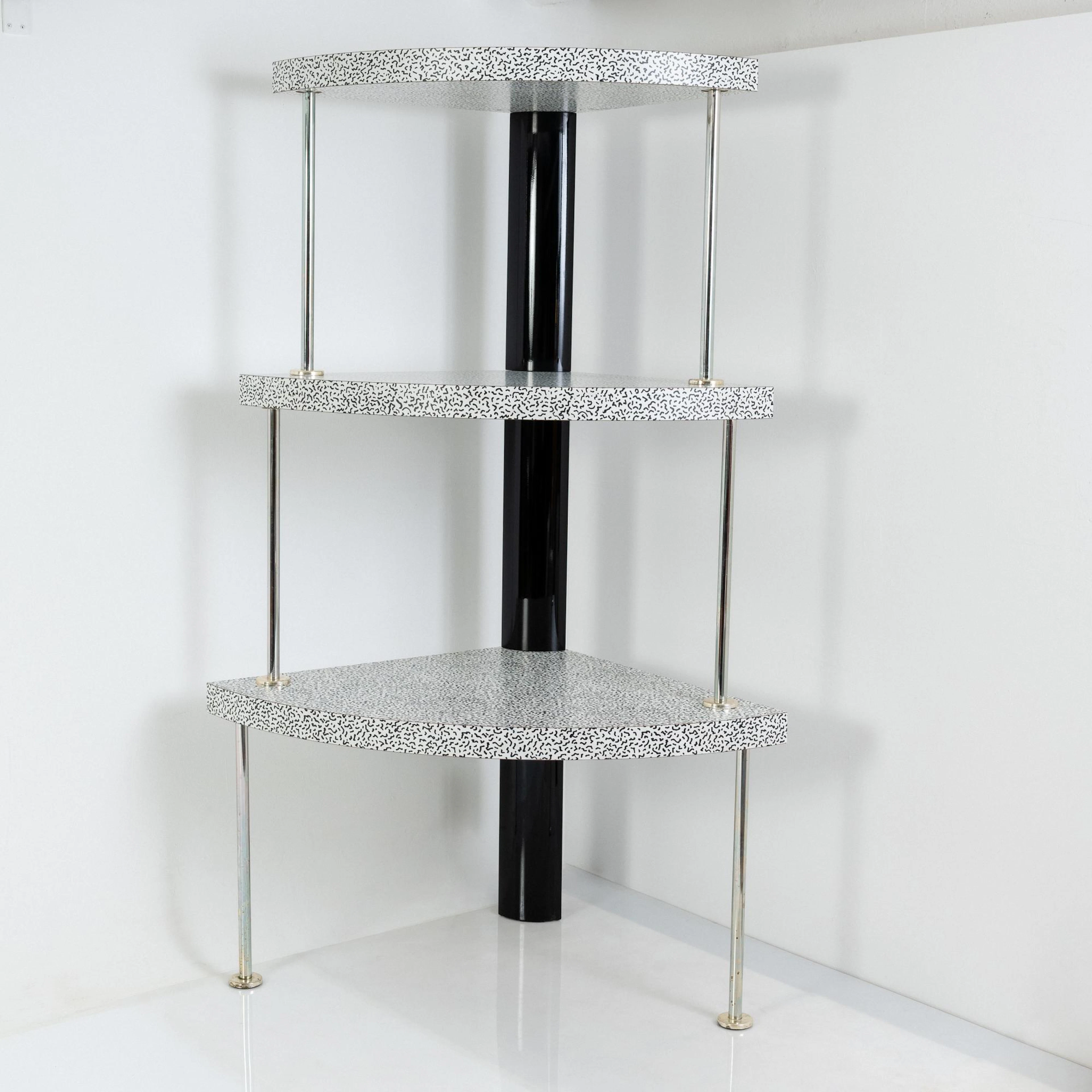 Ettore Sottsass Eckregal 'Cantone', 1981 (Entwurf)