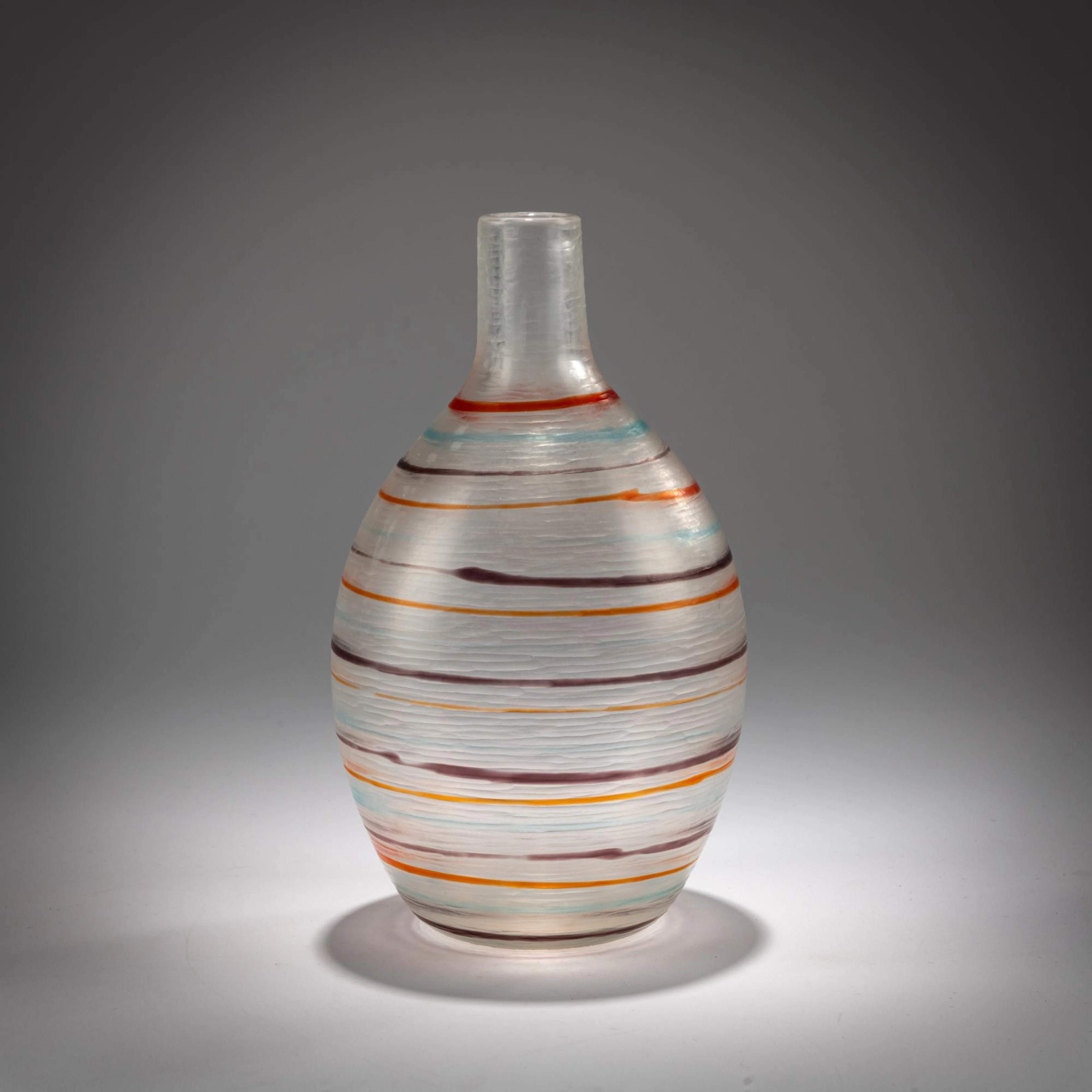 Carlo Scarpa Vase 'A fili molato', 1942