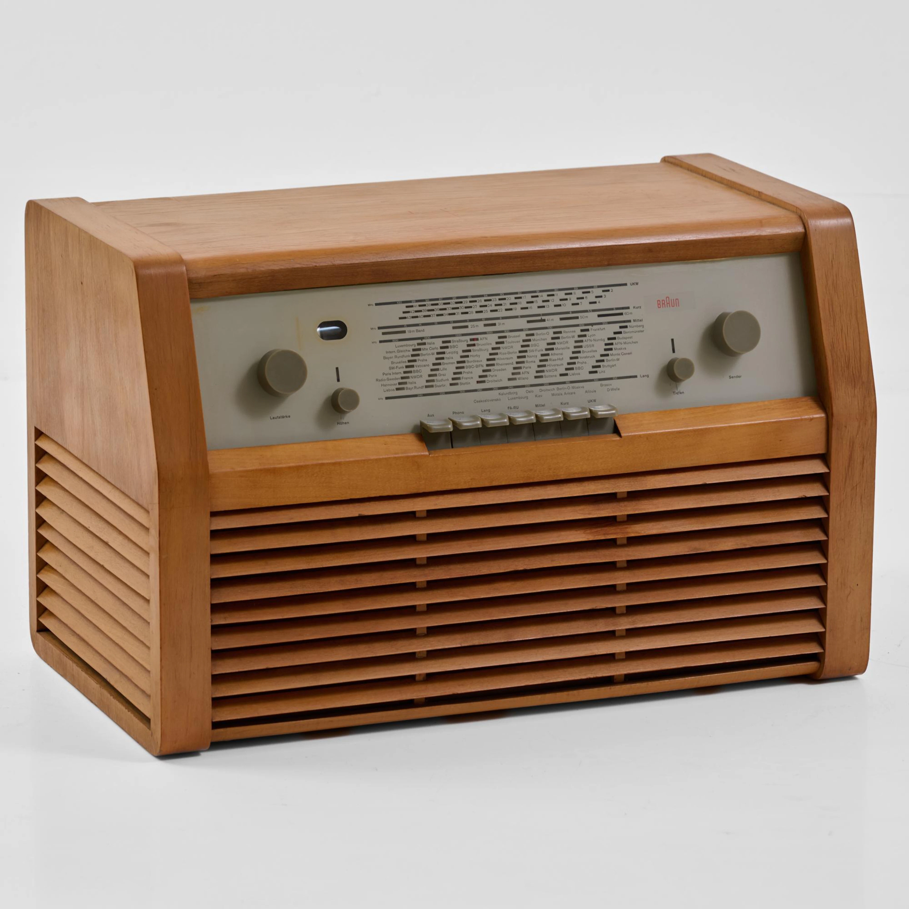 Hans Gugelot; Helmut Müller-Kühn Tischradio 'TS-G', 1955 (Entwurf)