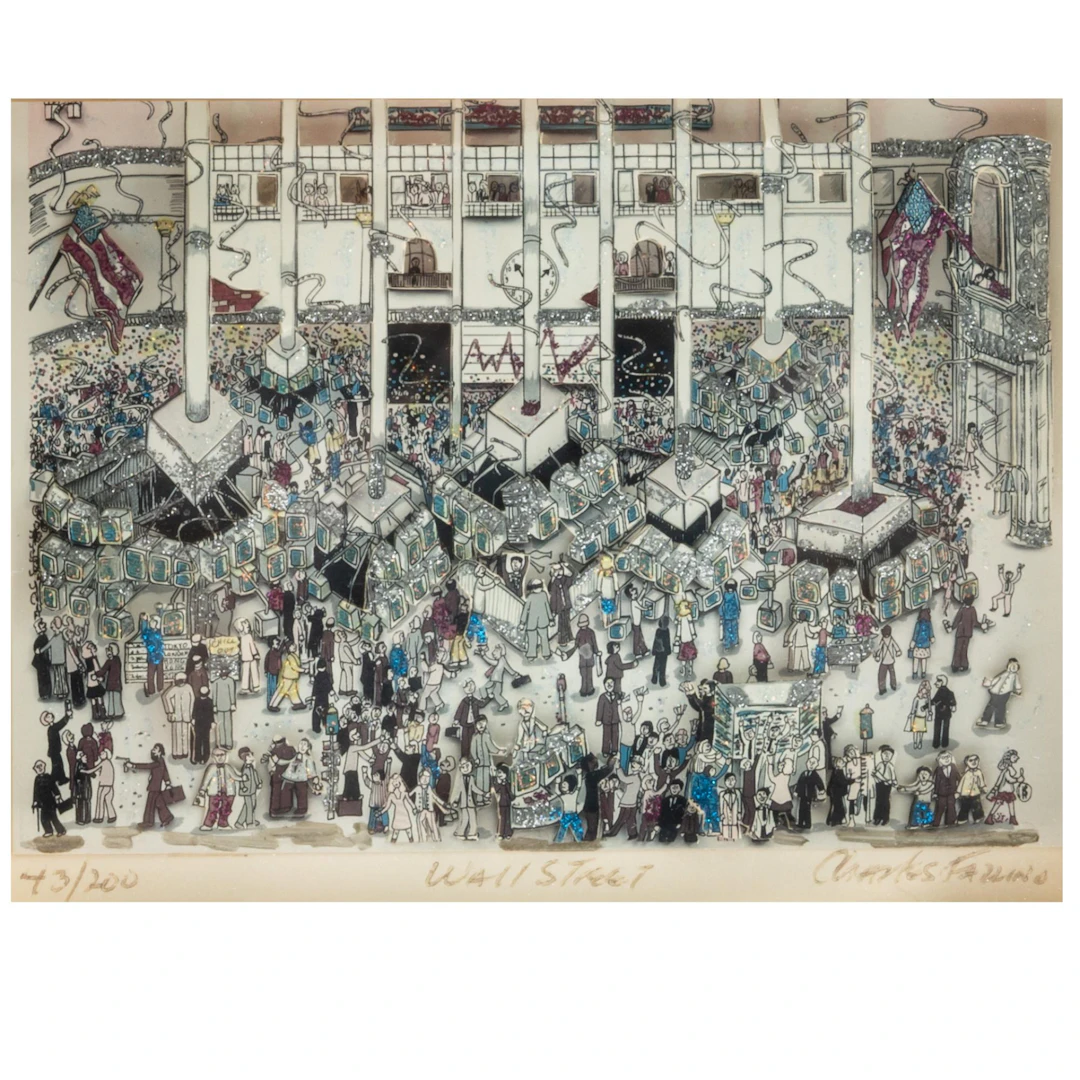 Charles Fazzino (1955 Westchester County, NY - lebt und arbeitet in