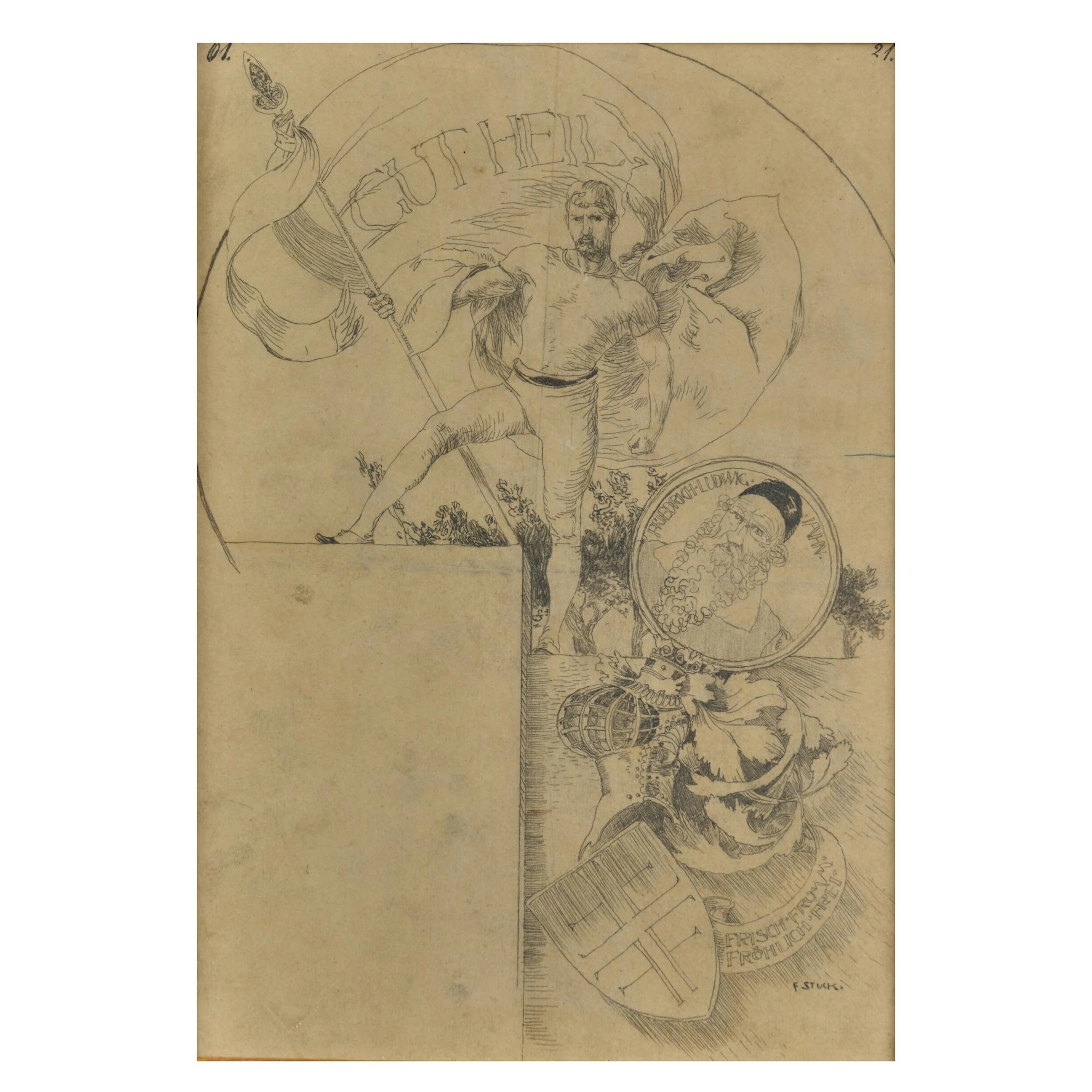 Franz von Stuck (1863 Tettenweis - 1928 München) Friedrich Ludwig