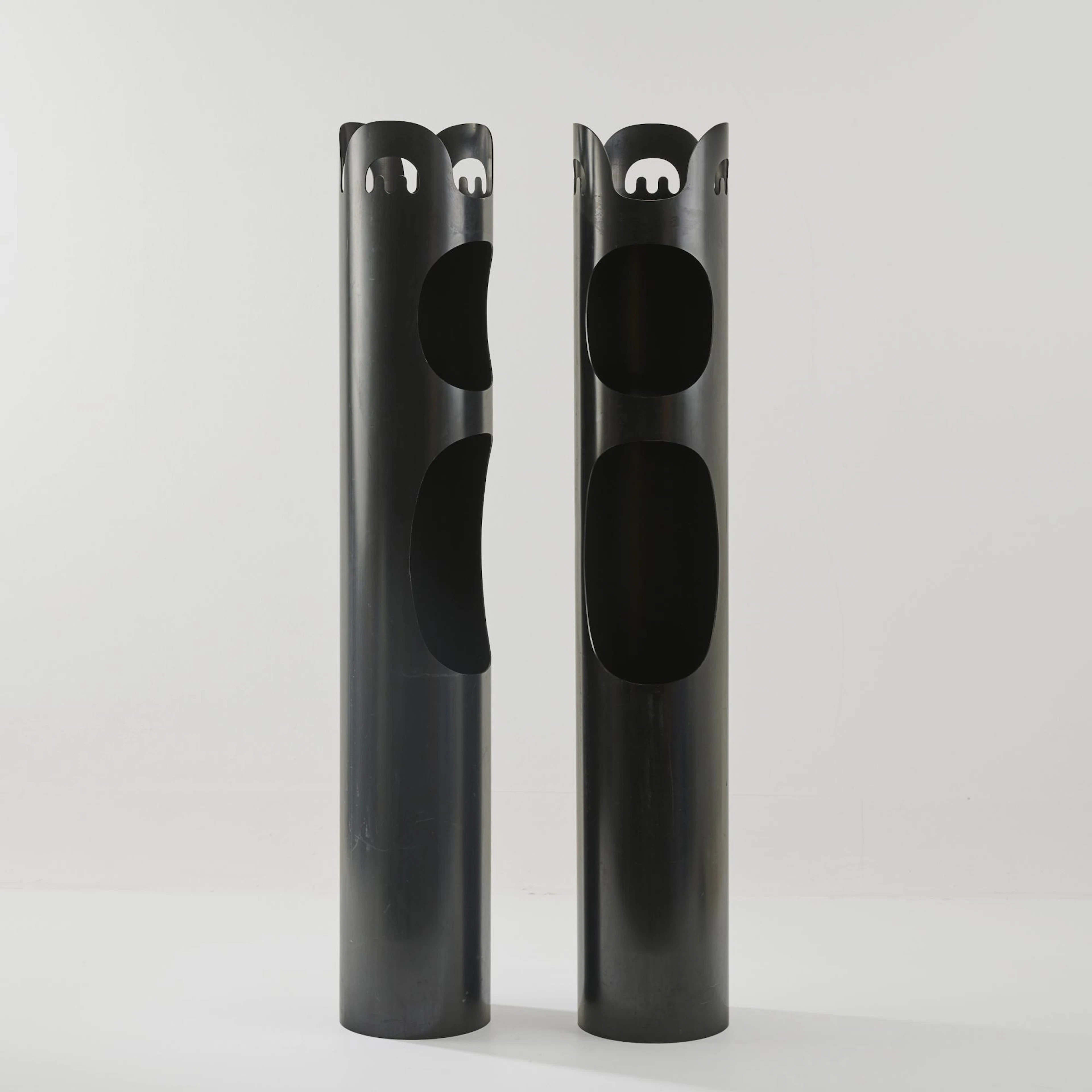 Enzo Mari Zwei Garderoben- / Schirmständer 'Kerguelen', 1967