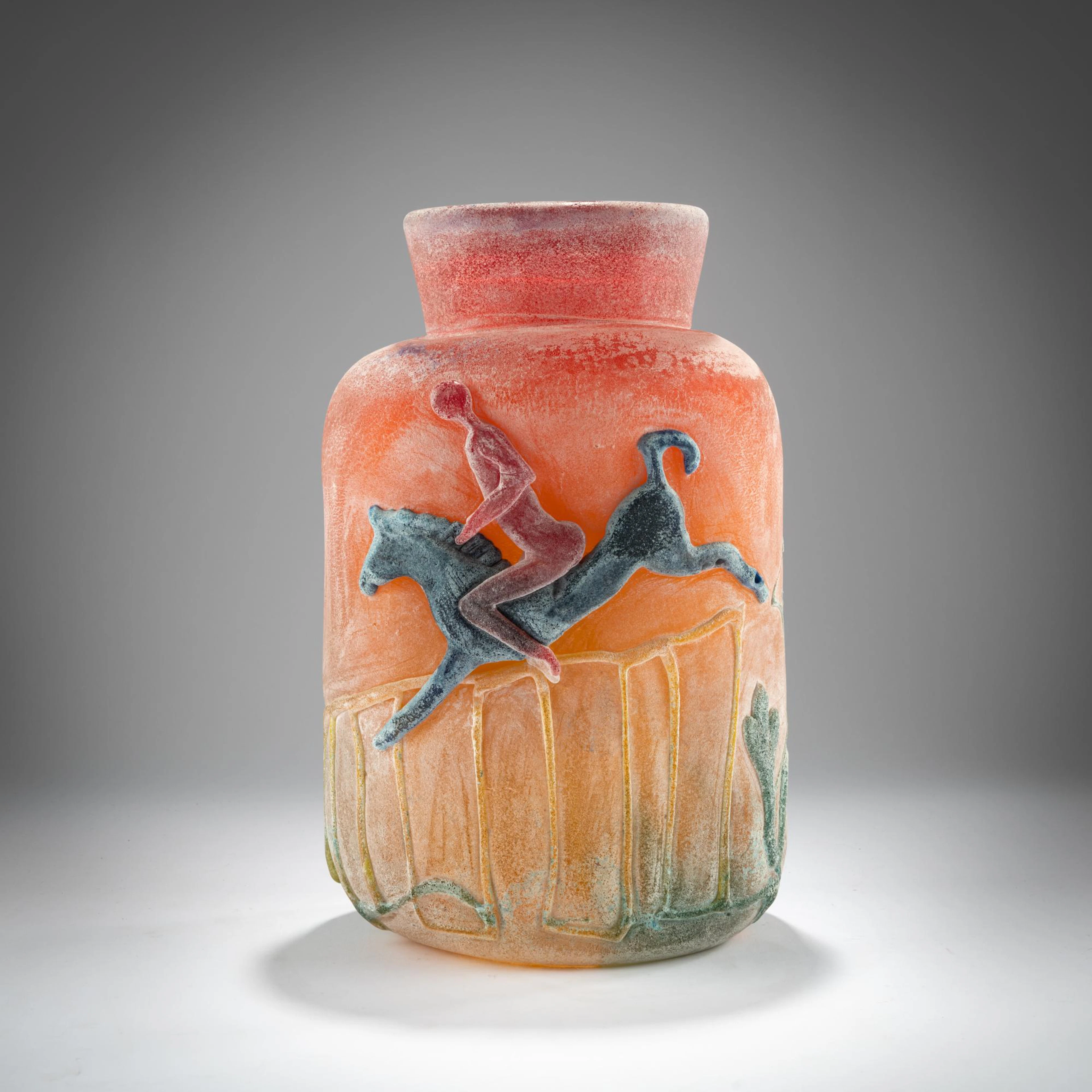 Napoleone Martinuzzi Vase 'Scavo', um 1955