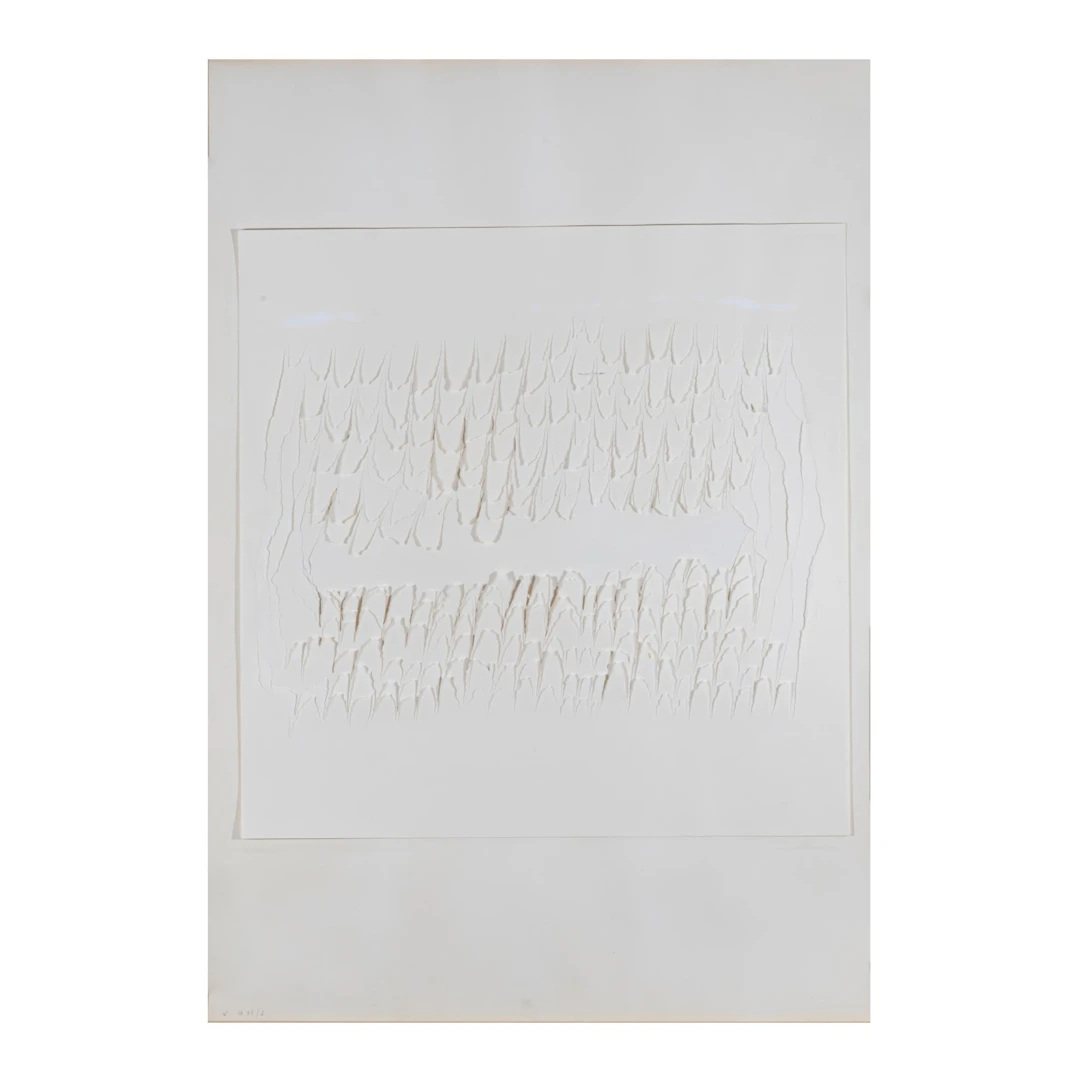 Oskar Holweck (1924 St. Ingbert - 2007 ebenda) Collage/Decollage '2