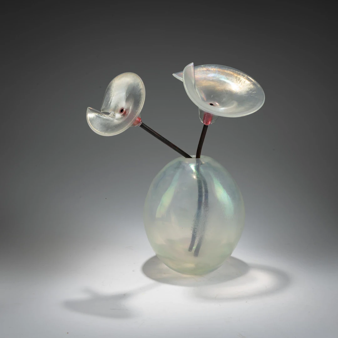Giorgio Vigna Vase mit Blumen 'Fouchi d'acqua', 2002