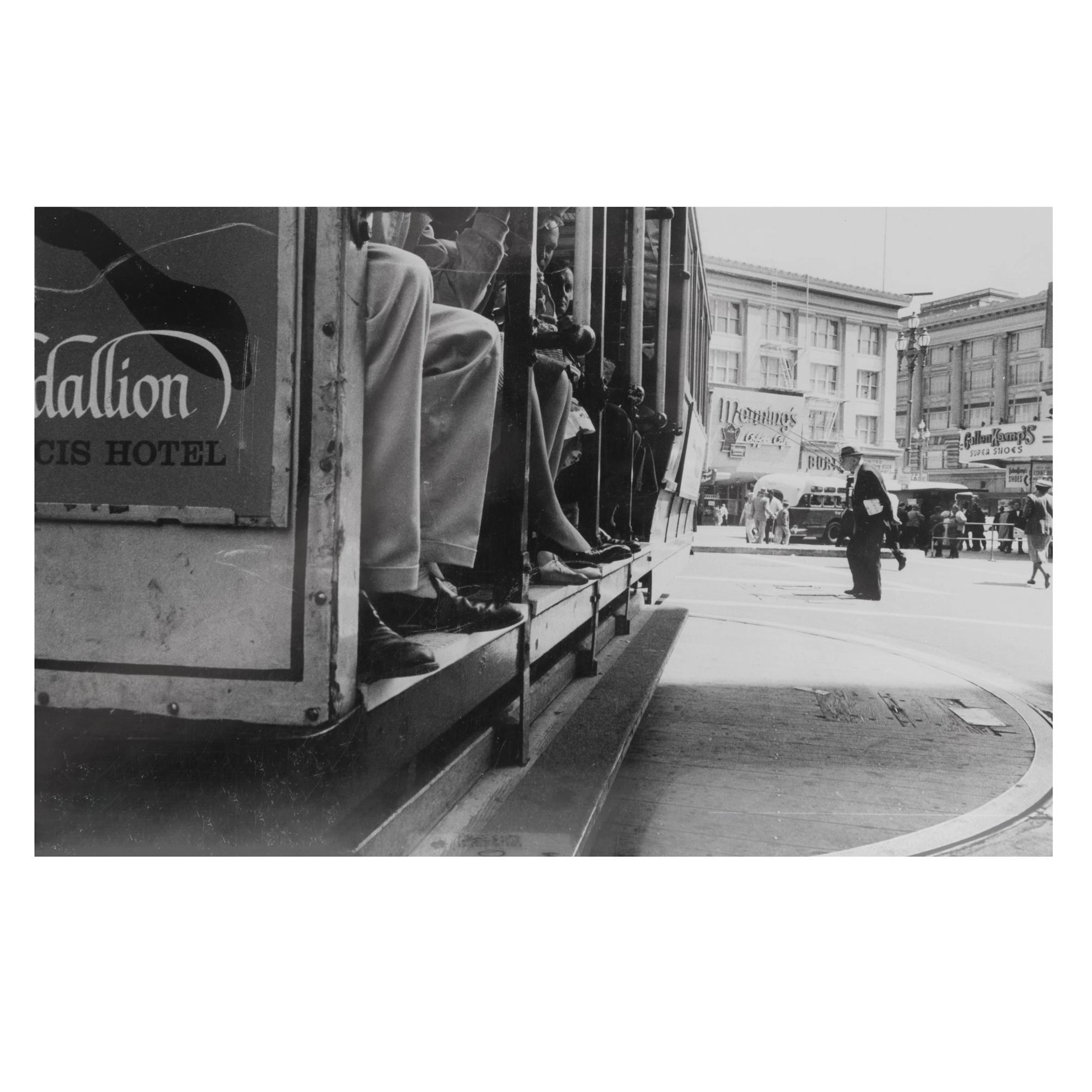 Horst H. Baumann (1934 Aachen - 2019 Düsseldorf) Amerikanische Straßenszene