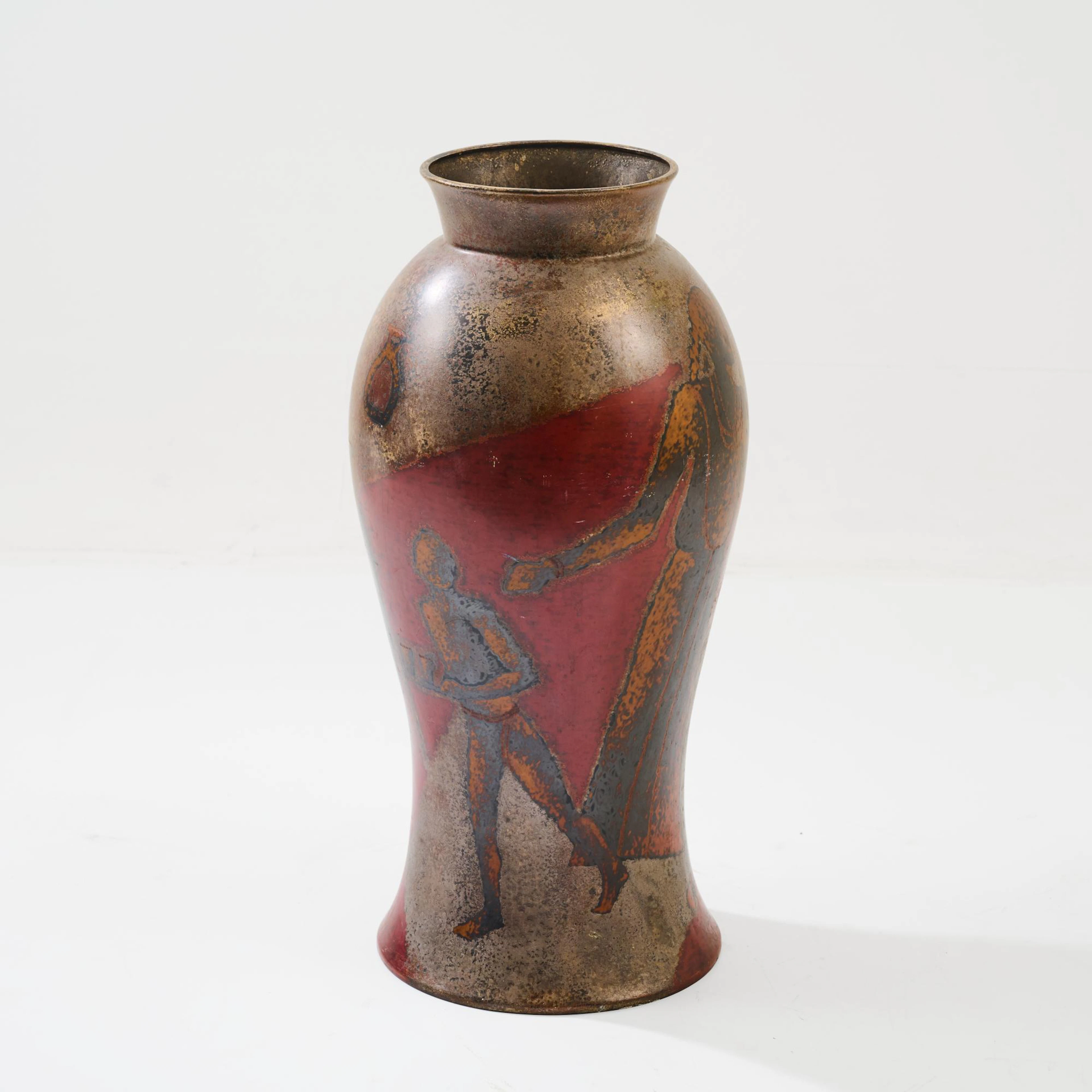 WMF, Geislingen (zugeschrieben) 'Ikora'-Vase, um 1938