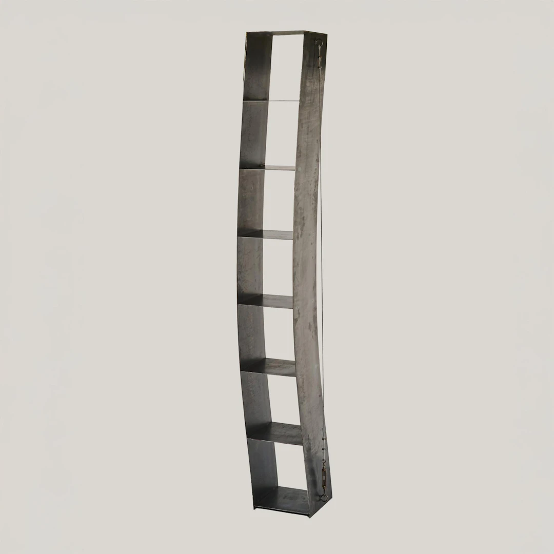 Wolfgang Laubersheimer 'Verspanntes Regal', 1982 (Entwurf)