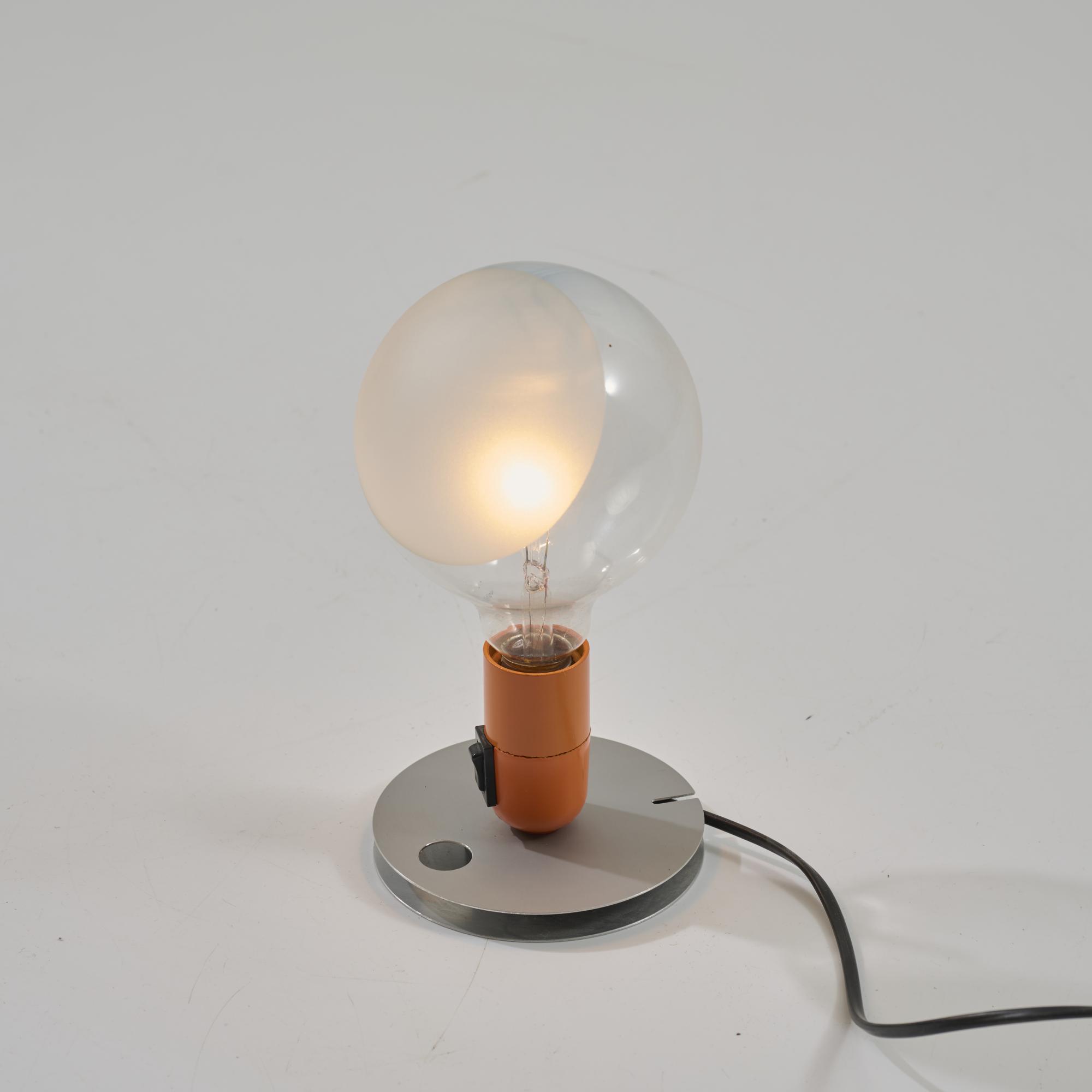 Achille Castiglioni Tischleuchte 'Lampadina', 1972 (Entwurf)
