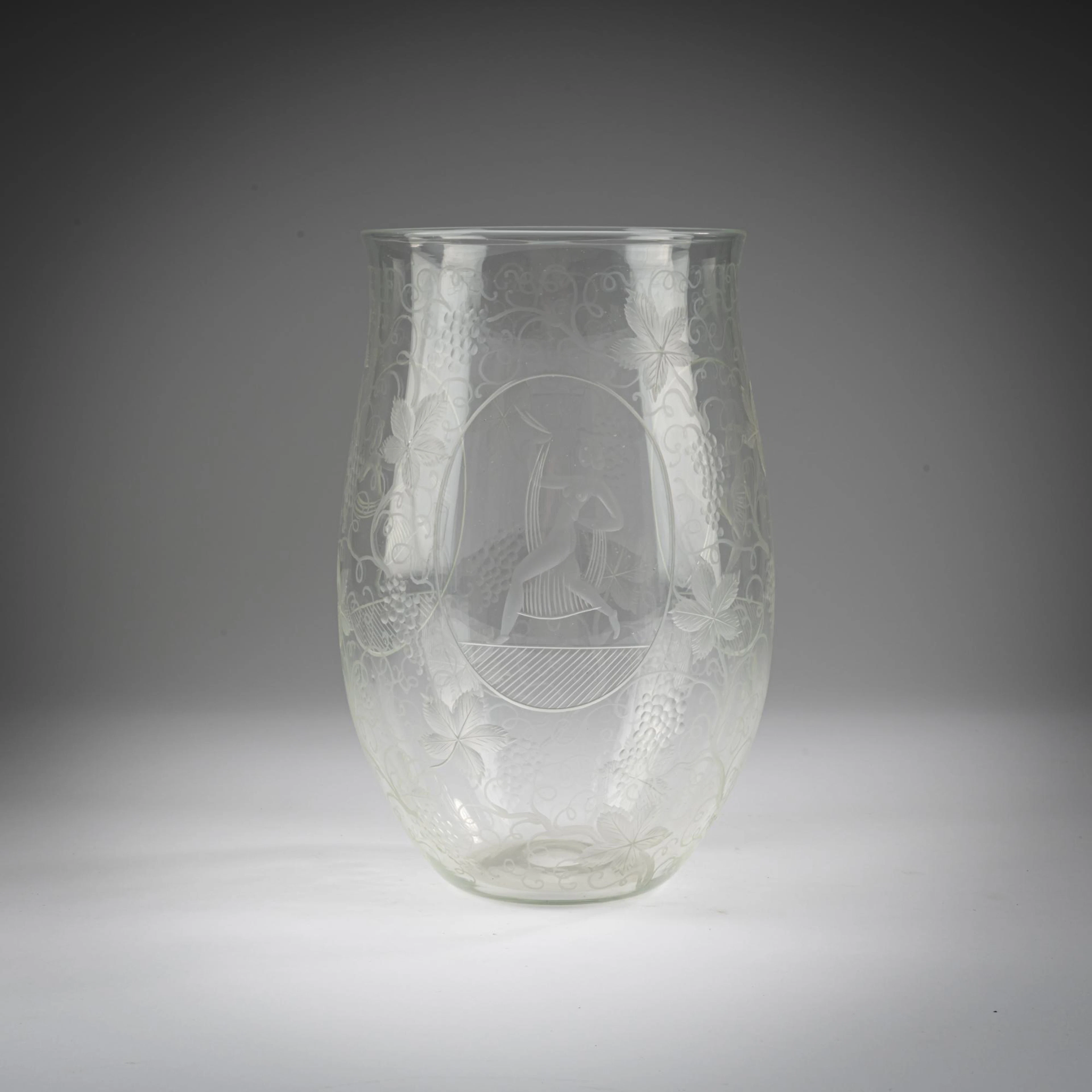 Franz Pelzel Vase 'La danza', 1938