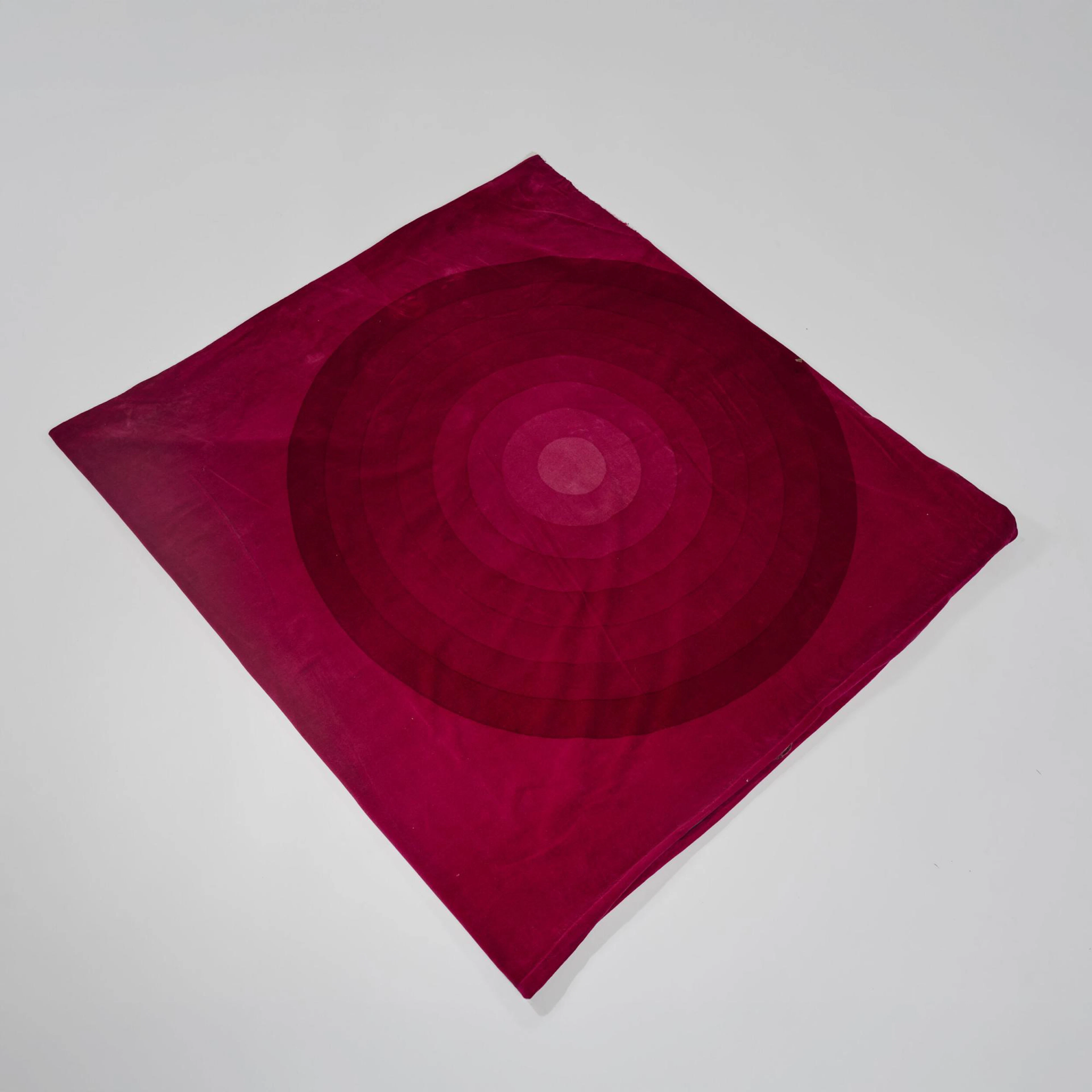 Verner Panton Stoff 'Kreis' aus der Kollektion 'Decor I' 1969 (Entwurf)