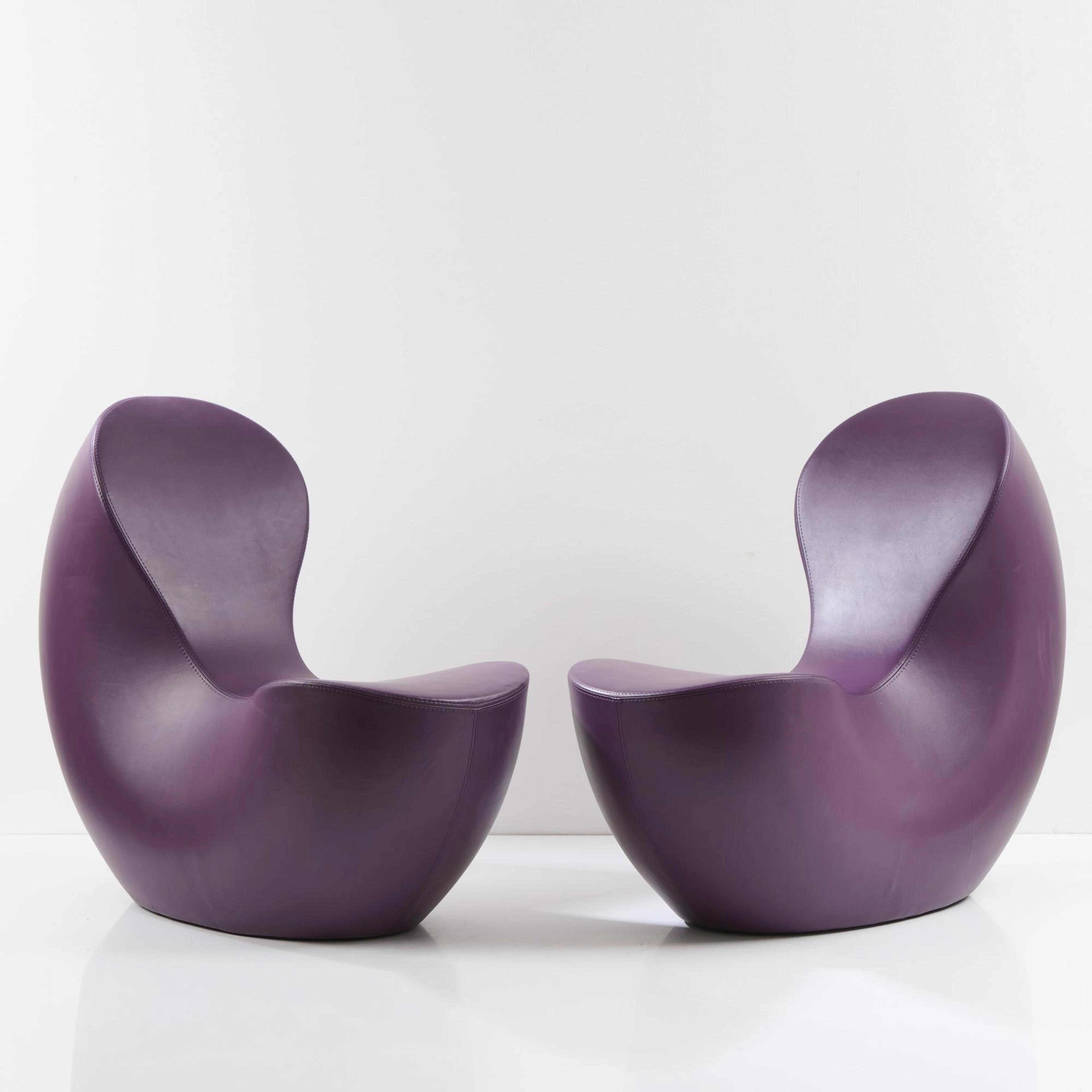 Peter Harvey Zwei Sessel 'Nautile soft', 2011