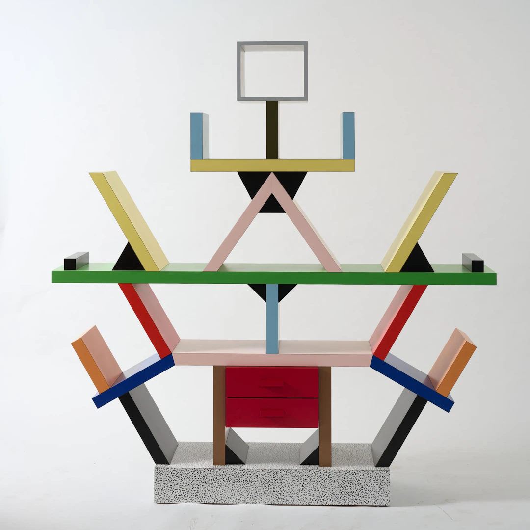 Ettore Sottsass Regal 'Carlton', 1981 (Entwurf)