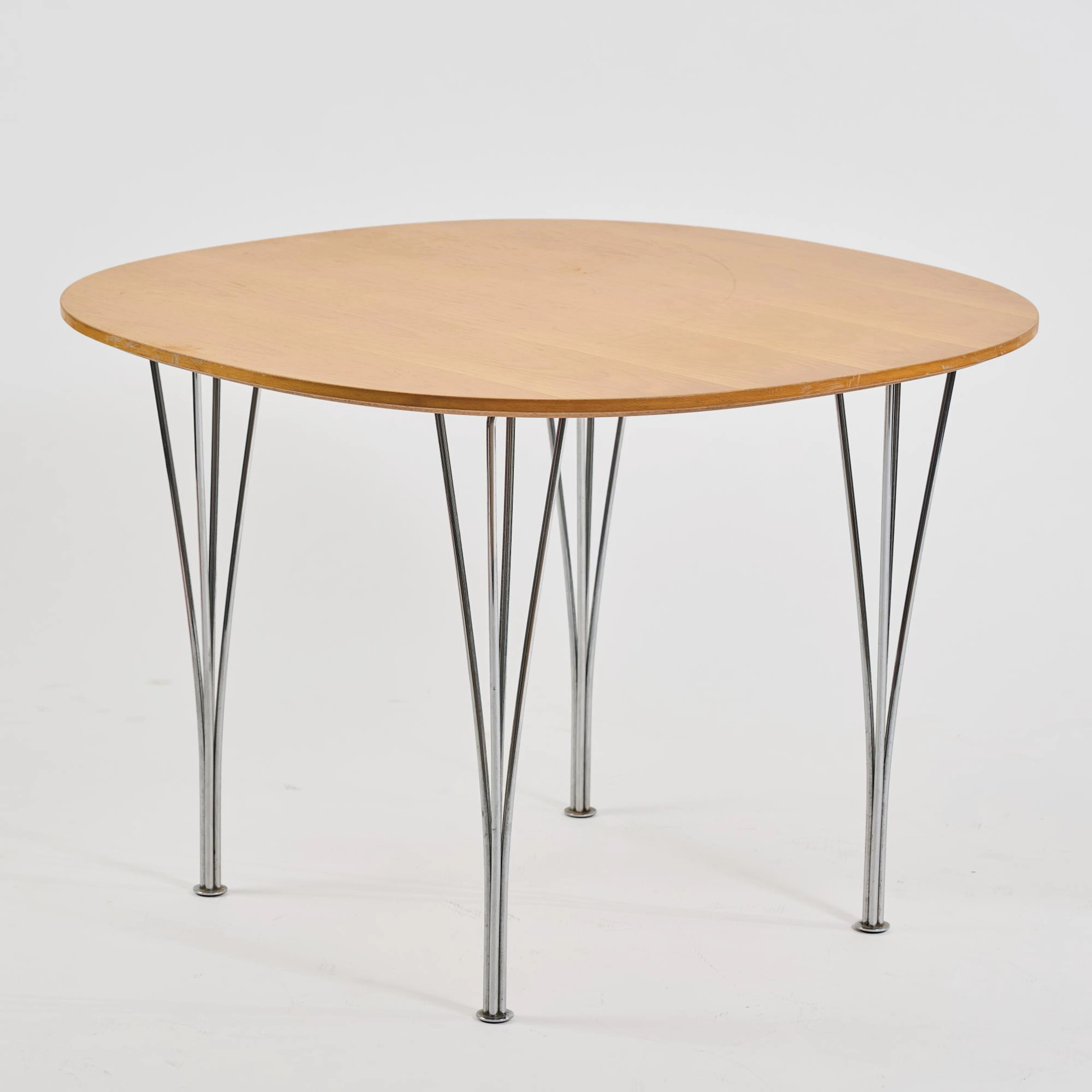 Piet Hein; Bruno Mathsson Tisch 'Supercircular', 1963 (Entwurf)