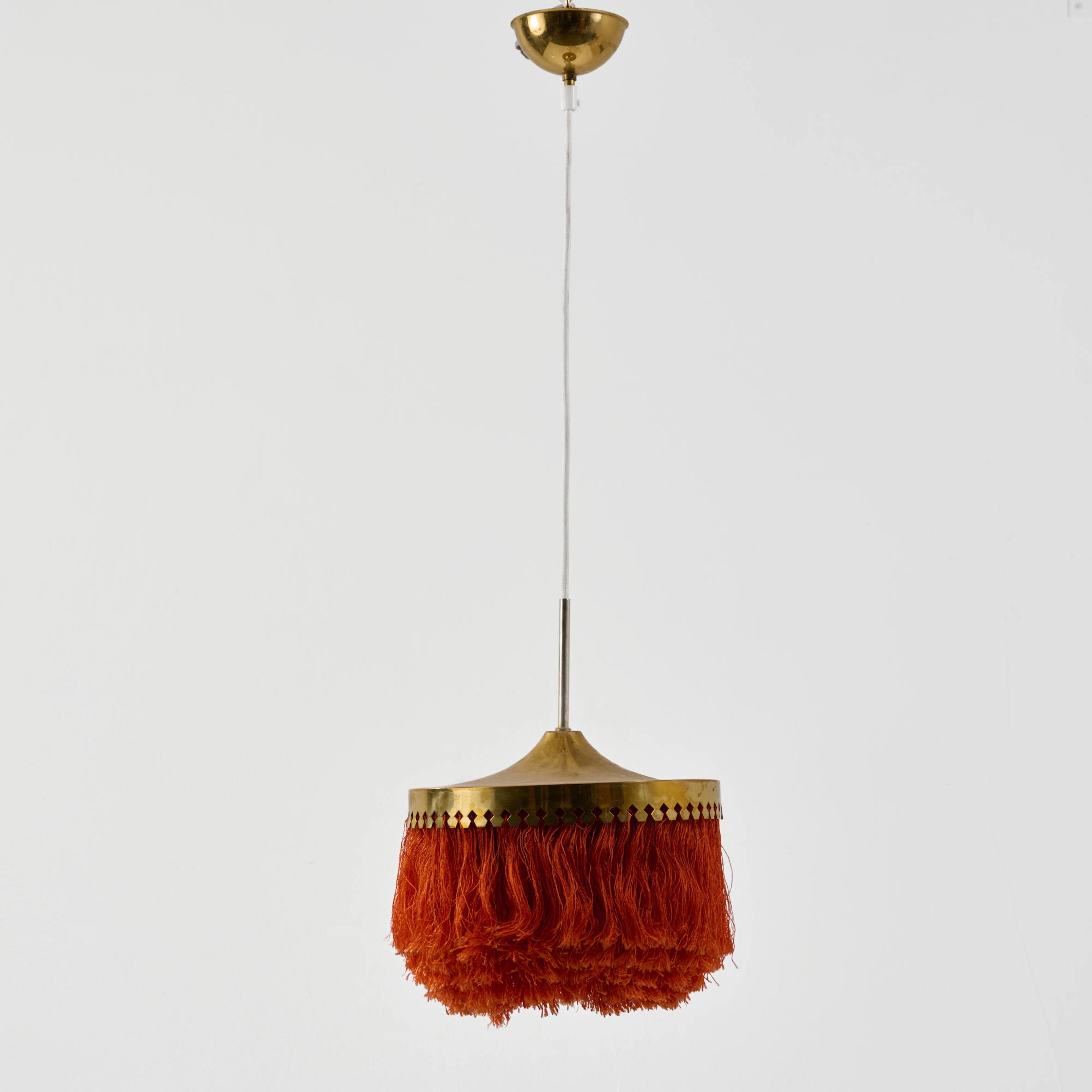 Hans Agne Jacobson Deckenleuchte 'Fringe', 1960er Jahre (Entwurf)