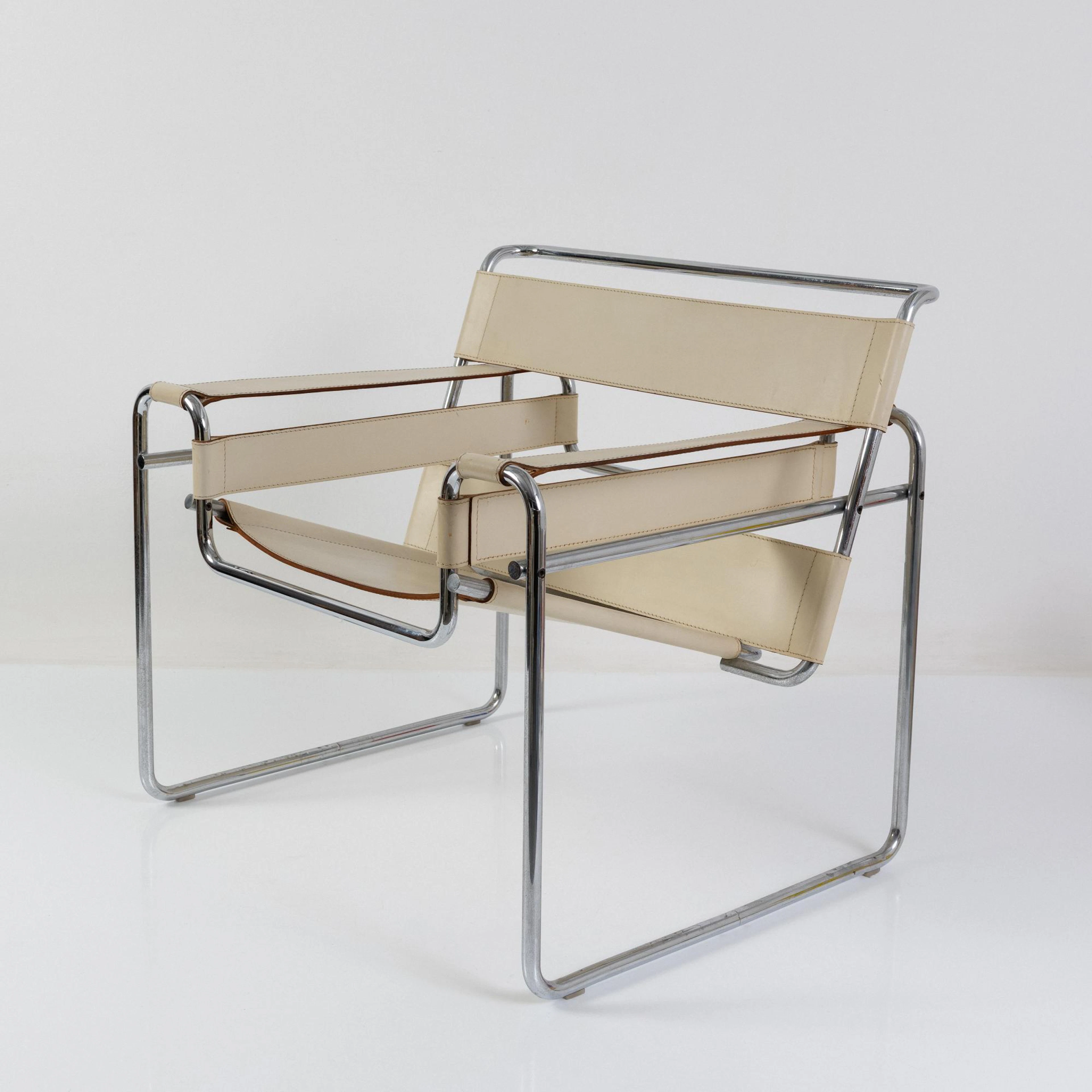 Marcel Breuer Armlehnsessel 'Wassily', 1925 (Entwurf)