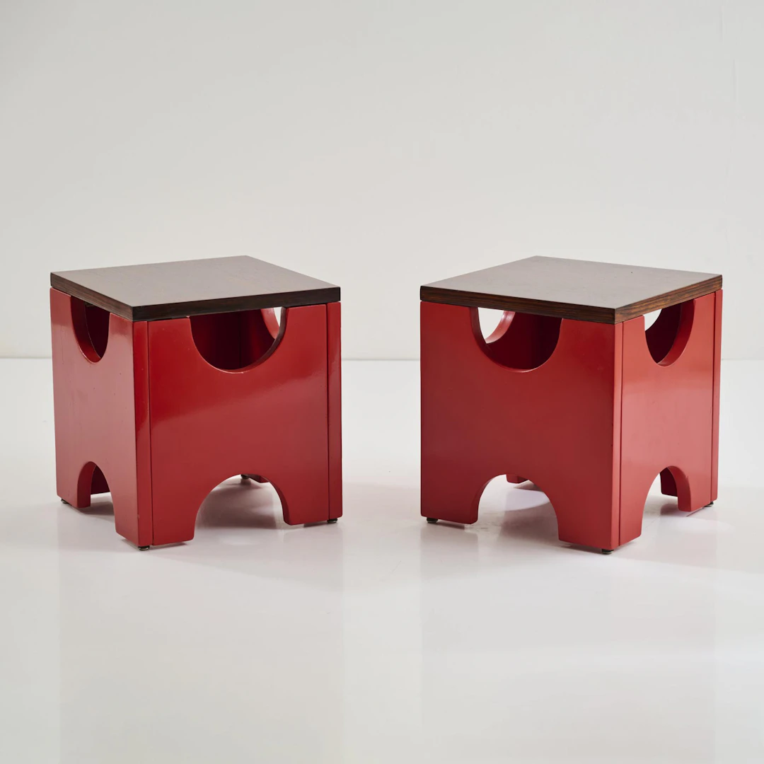 Ettore Sottsass Zwei Beistelltische 'Dado' - 'T29', 1963 (Entwurf)