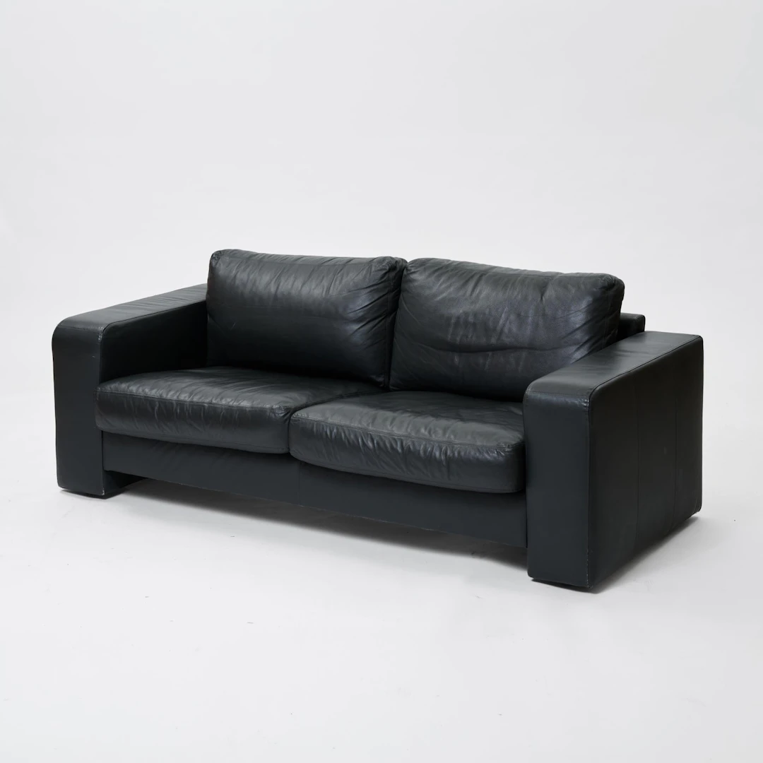 Rodolfo Dordoni (zugeschrieben) Zweisitzer Sofa, 1980er/90er Jahre (Entwurf)