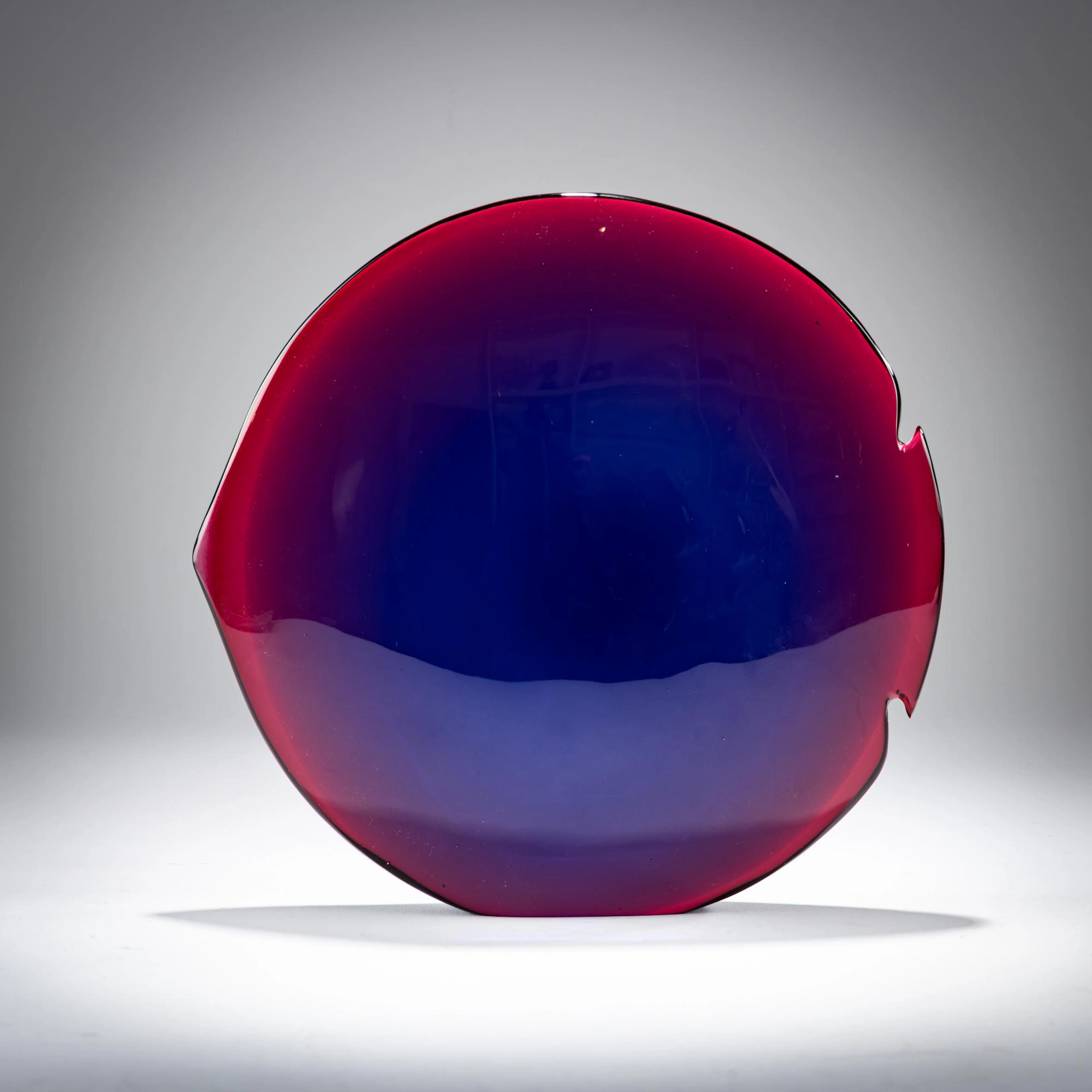 Flavio Poli Fisch 'Sommerso blu rubino', 1954