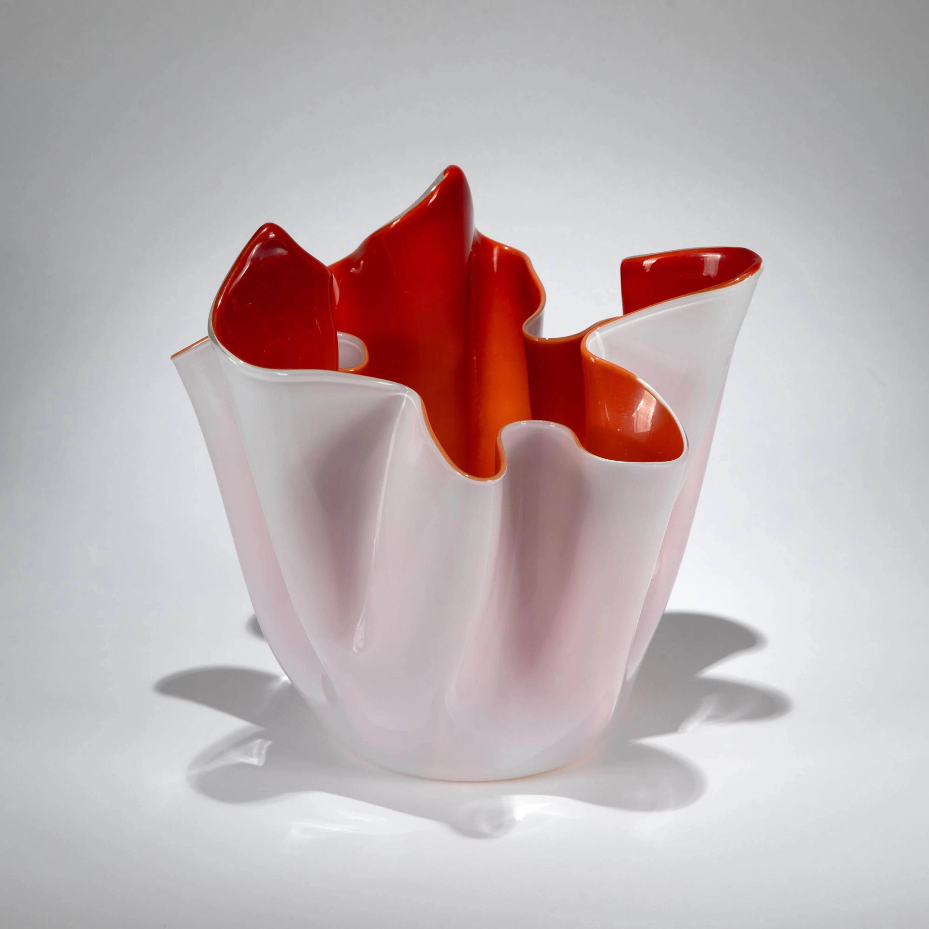 Fulvio Bianconi Vase 'Fazzoletto', um 1950