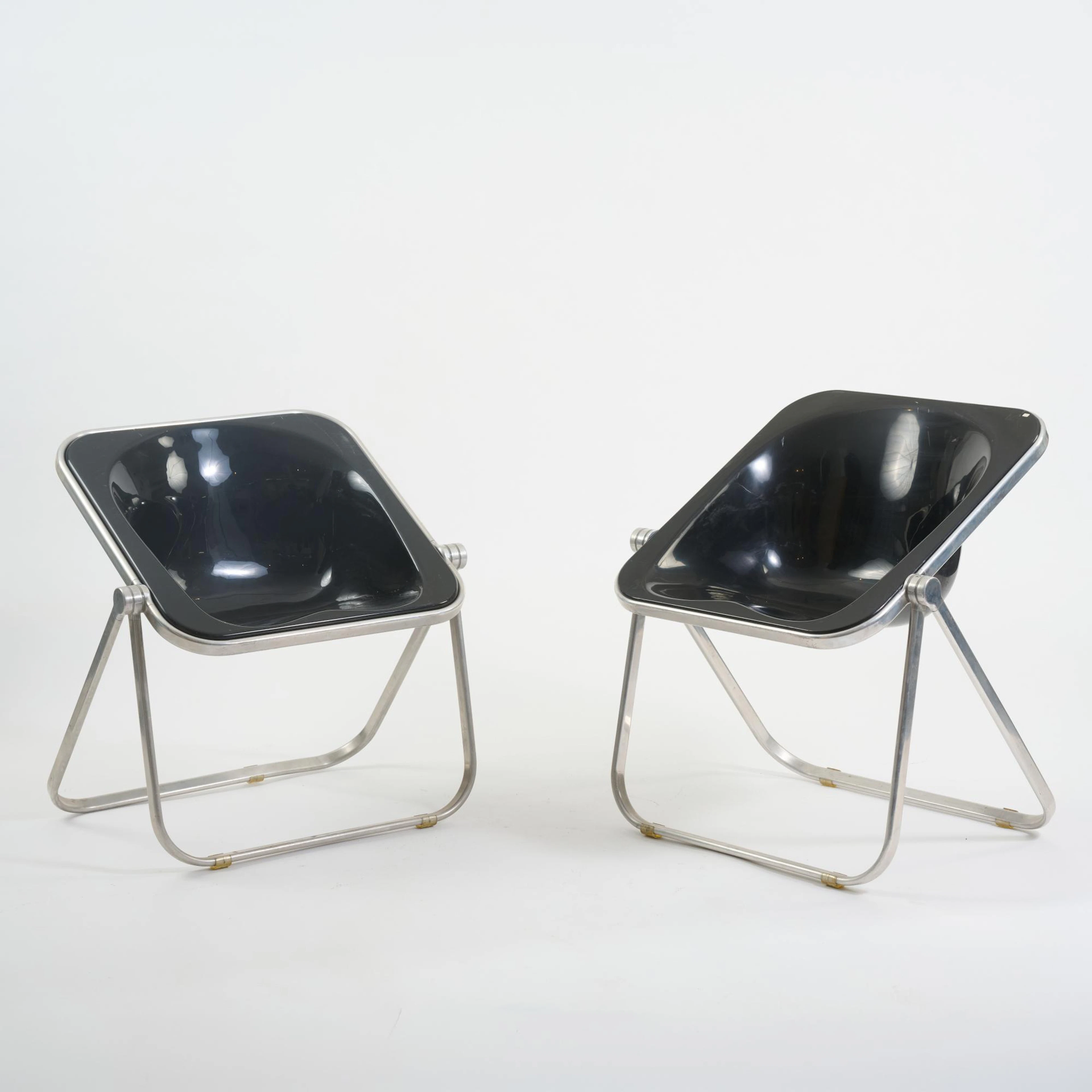 Giancarlo Piretti Zwei Klappsessel 'Plona', 1971 (Entwurf)