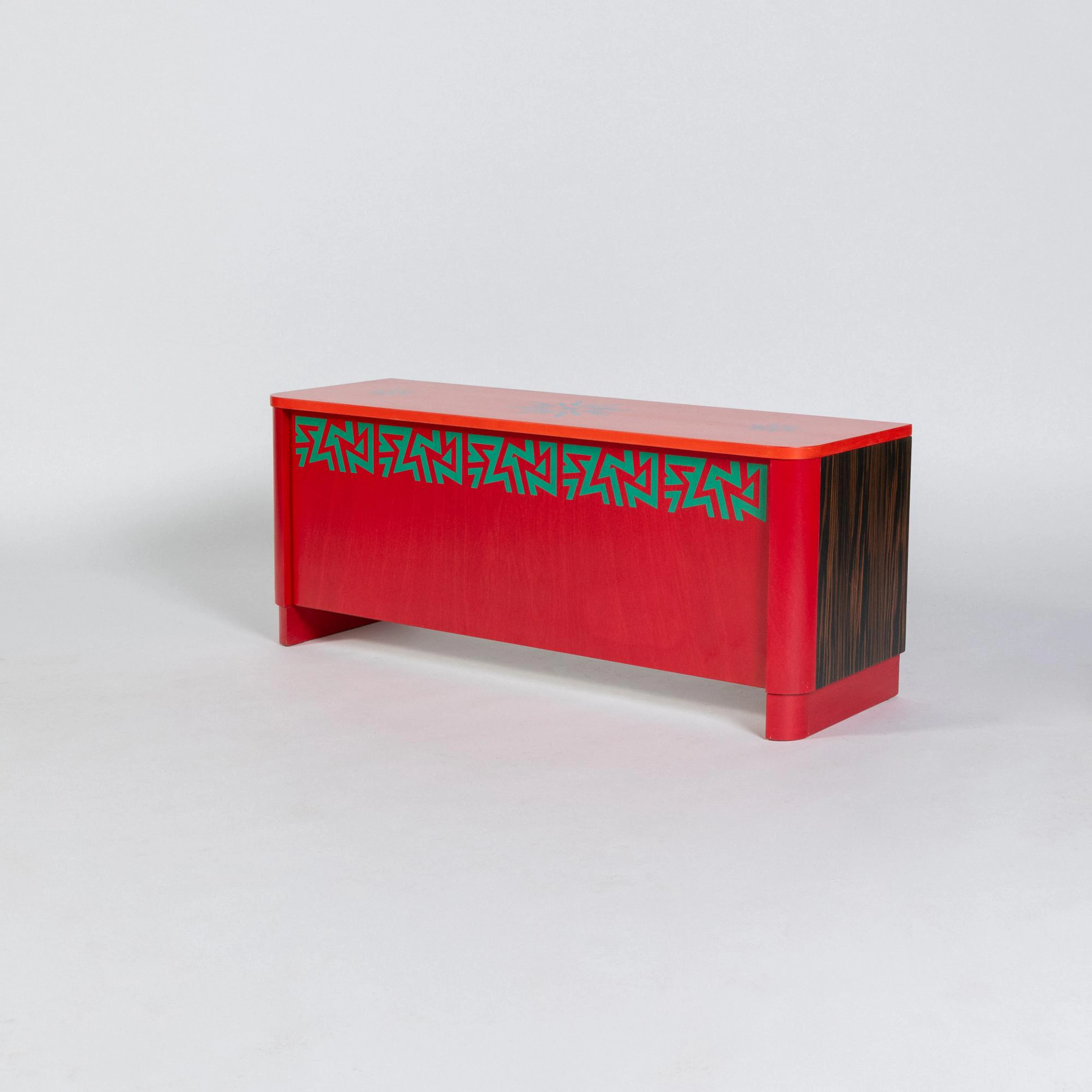 Alessandro Mendini Truhe 'Samoa' aus der 'Easy Home' Kollektion, 1995 (Entwurf)