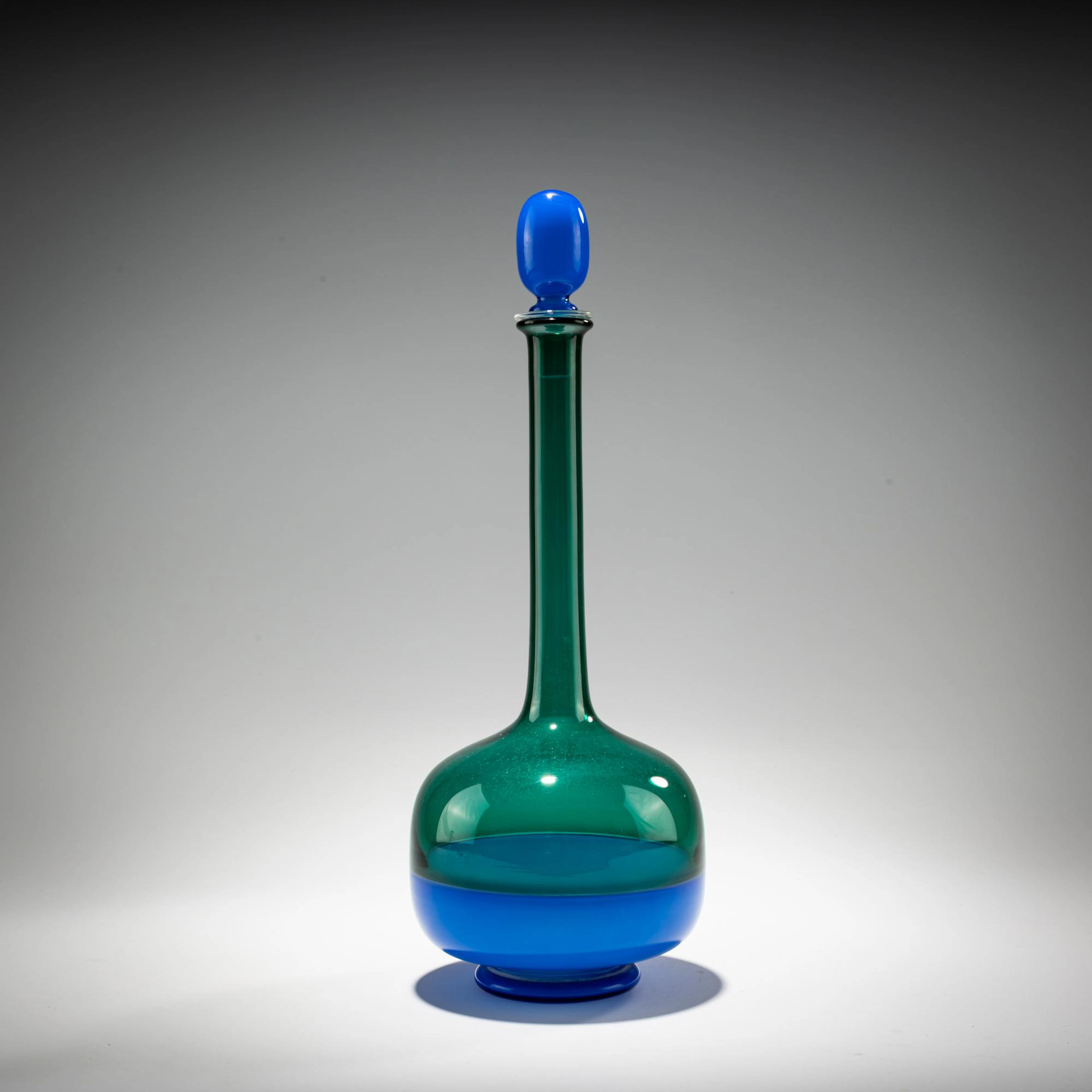 Gio Ponti Flasche mit Stopfen 'Morandiana (V)', 1949/50
