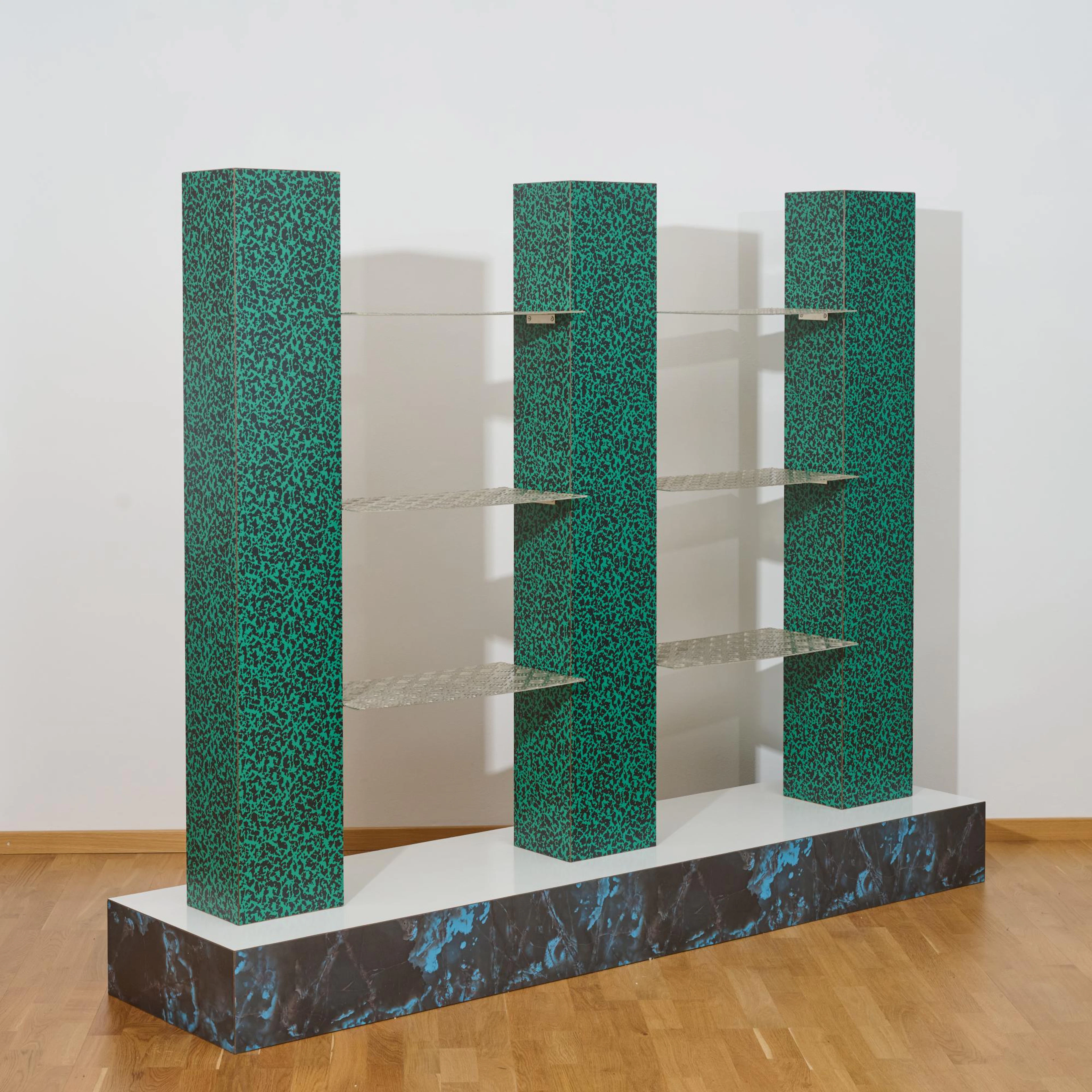 Ettore Sottsass Regal 'Alessandria d'Egitto' aus der 'bau.haus II'