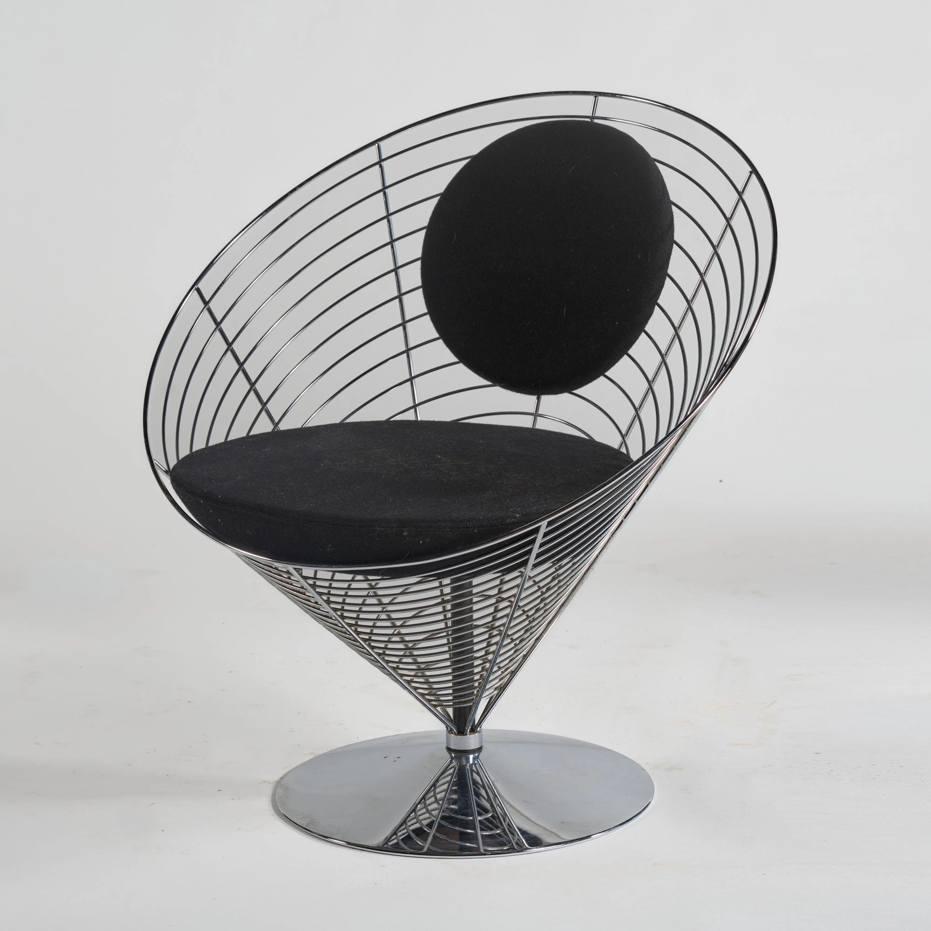 Verner Panton Stuhl 'Wire Cone', 1958 (Entwurf)