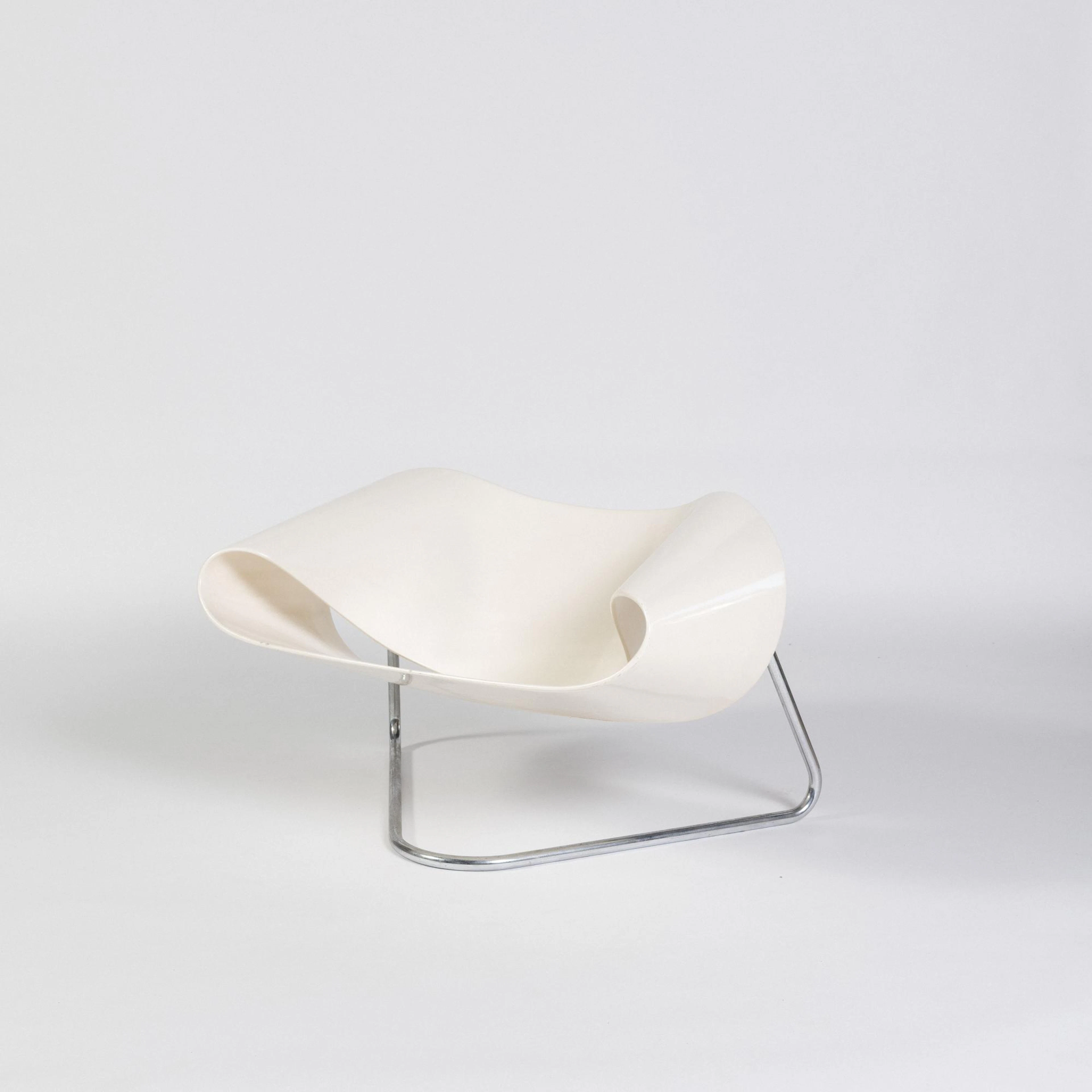 Franca Stagi; Cesare Leonardi Sessel 'Ribbon chair', 1961 (Entwurf)