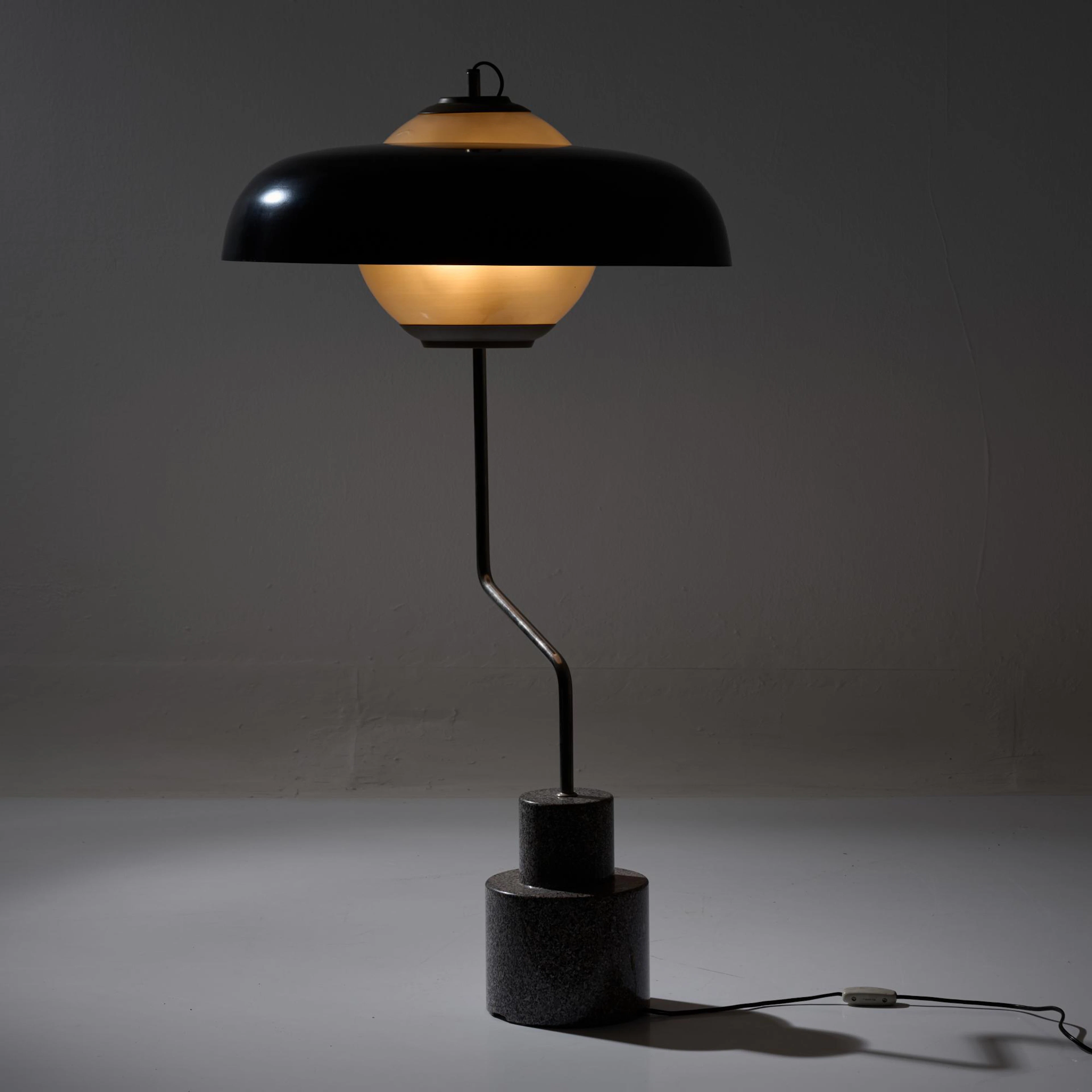Luigi Caccia Dominioni Tisch-/Bodenleuchte 'Mikado' - 'Lte 5', 1962 (Entwurf)