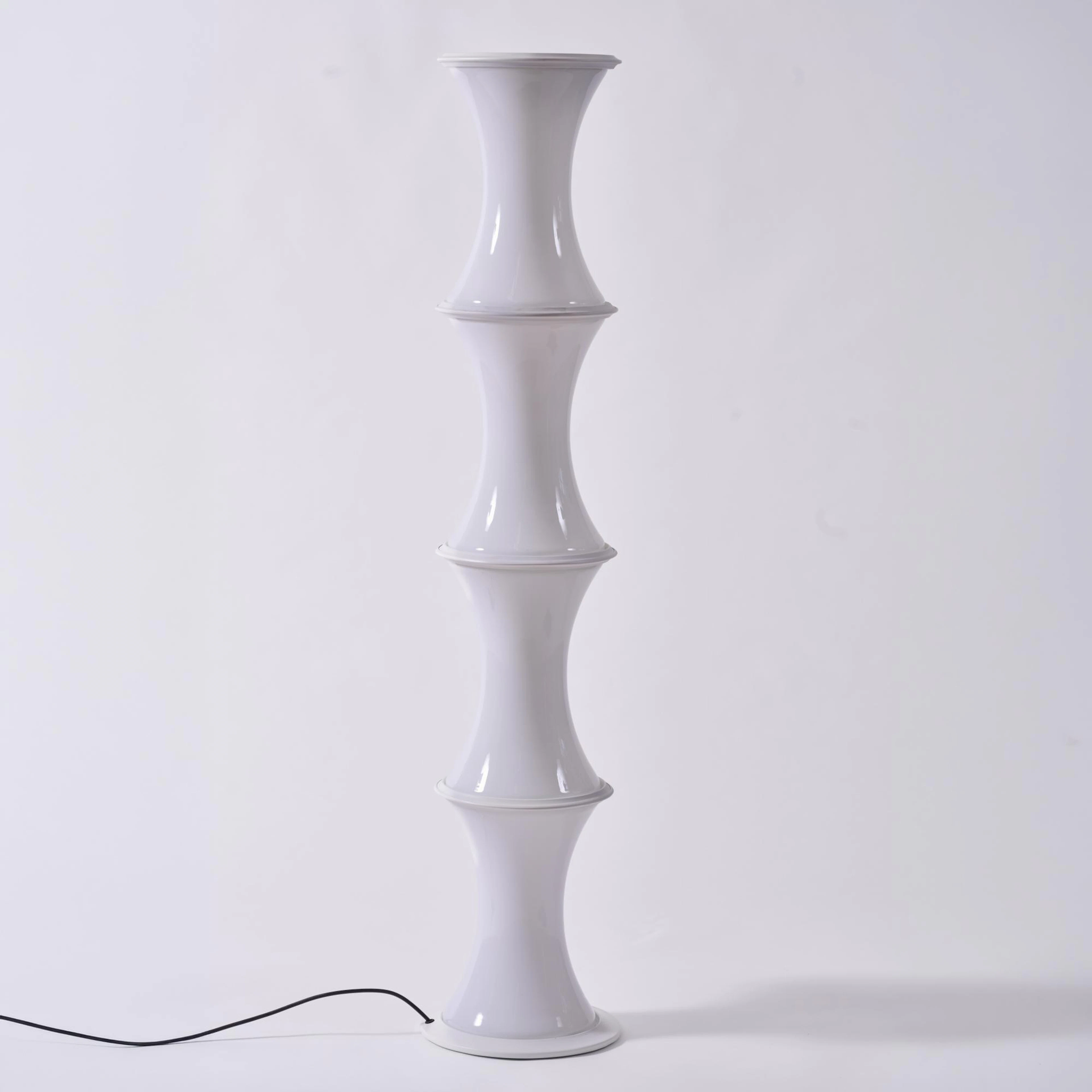 Enrico Tronconi Stehleuchte 'Bamboo', um 1970 (Entwurf)