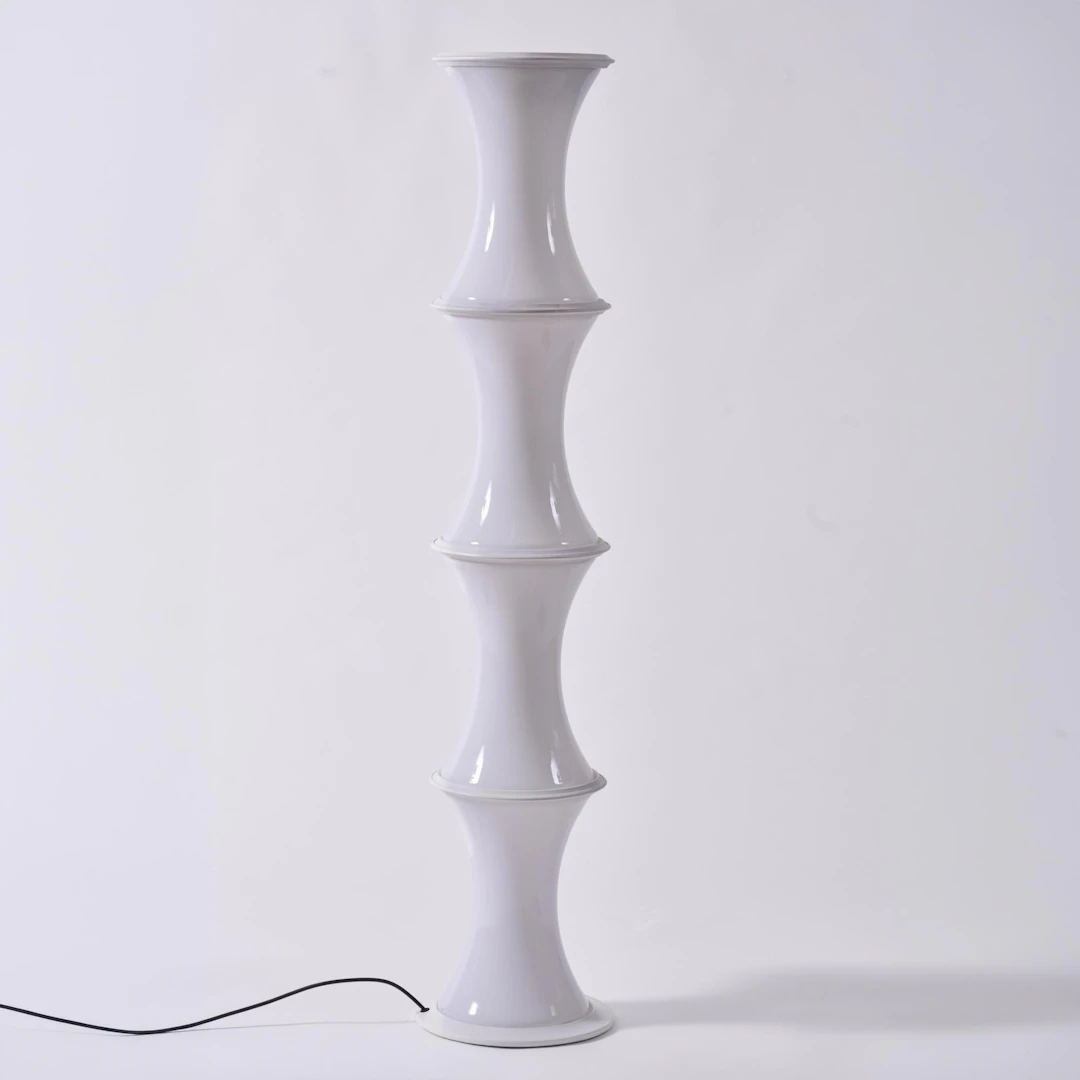 Enrico Tronconi Stehleuchte 'Bamboo', um 1970 (Entwurf)