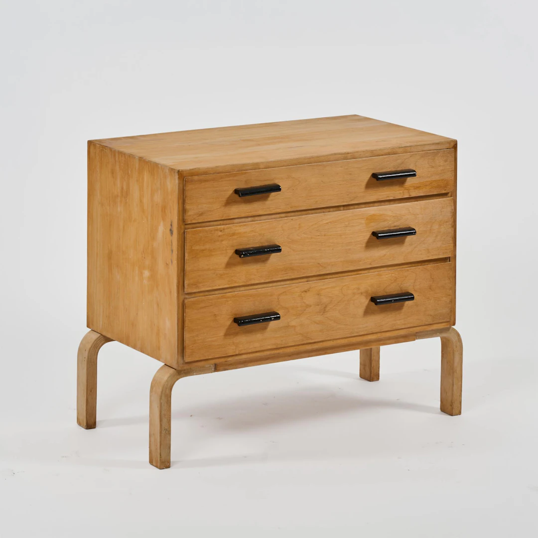 Alvar Aalto Kommode, um 1935 (Entwurf)