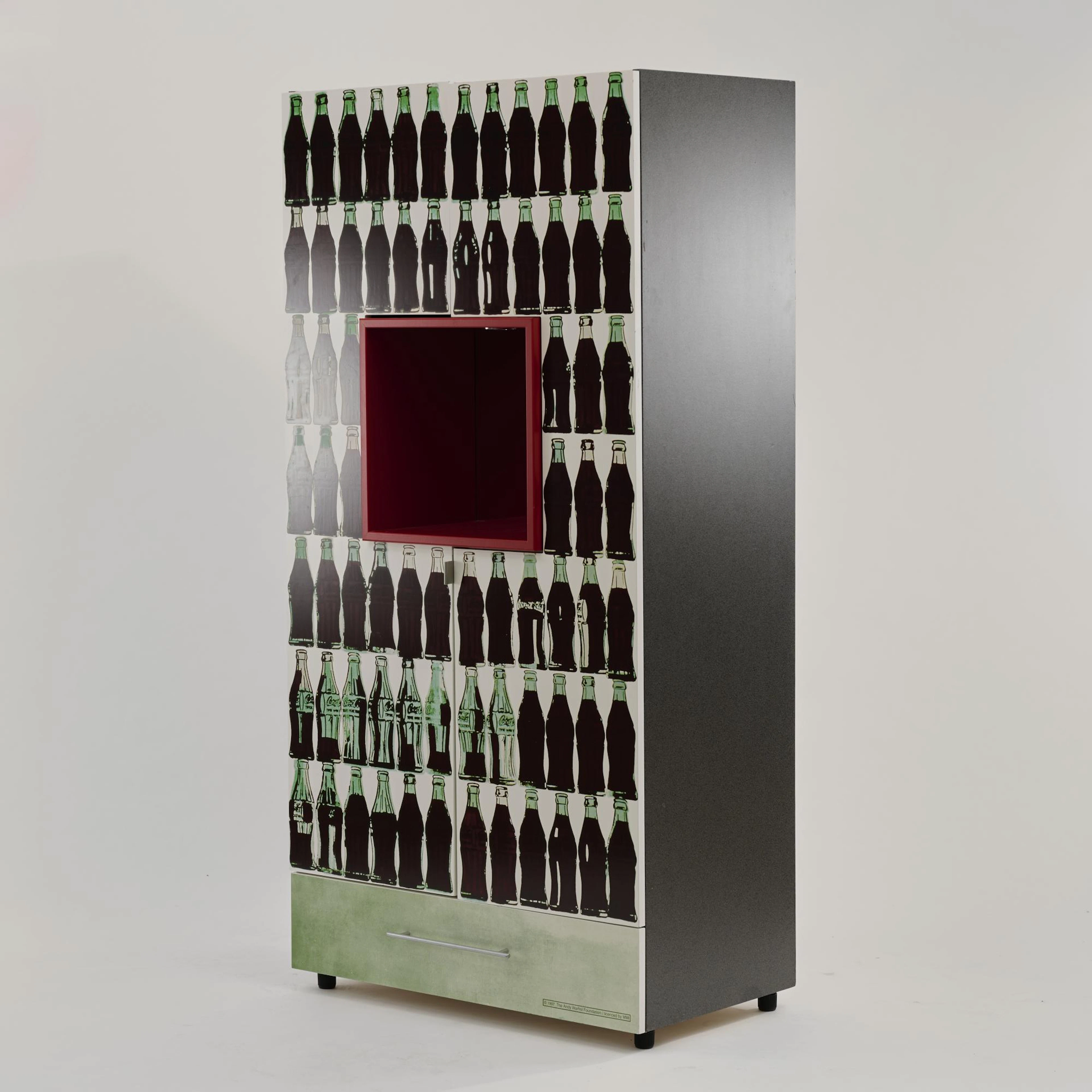 Andy Warhol Barschrank '210 Coca-Cola Bottles', 1962 (Entwurf)