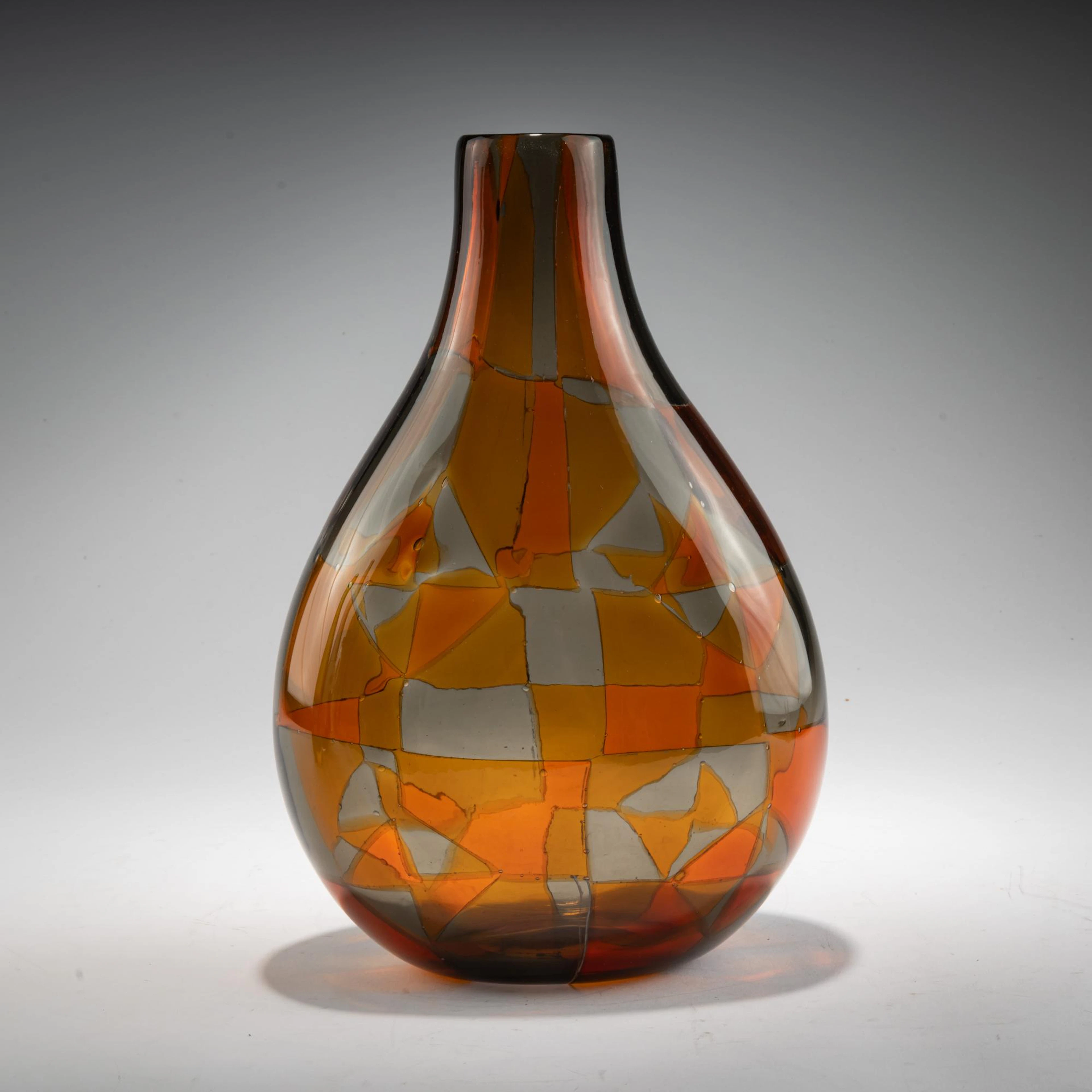 Ercole Barovier Vase 'Intarsio', 1961-1963