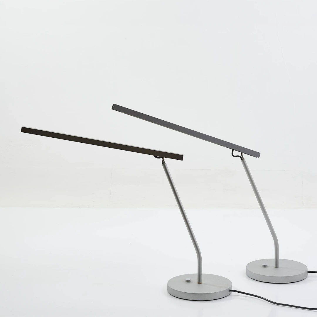 Maarten van Severen Zwei Tischleuchten 'BA 11', 1997 (Entwurf)