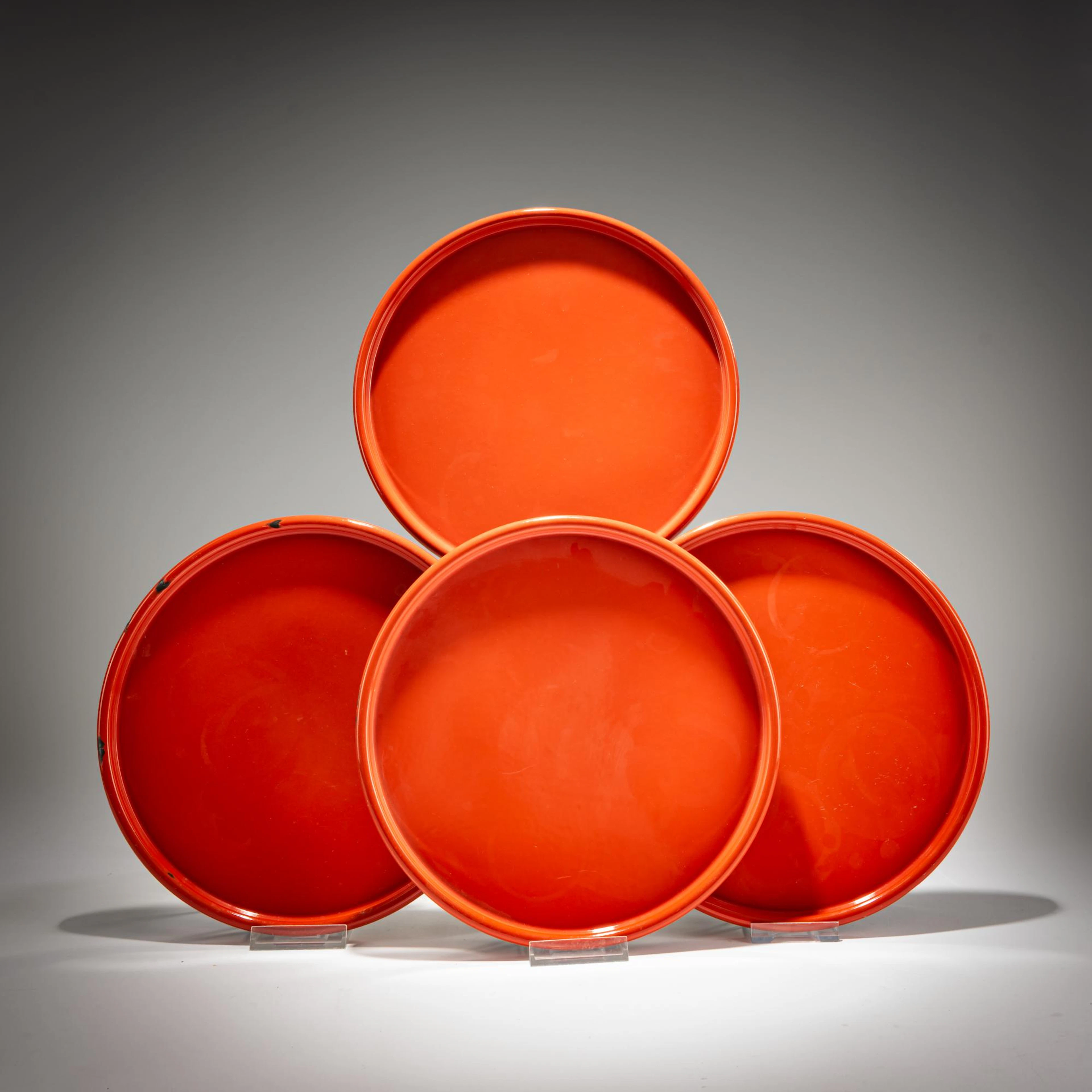 Verner Panton Vier Tabletts, 1969 (Entwurf)