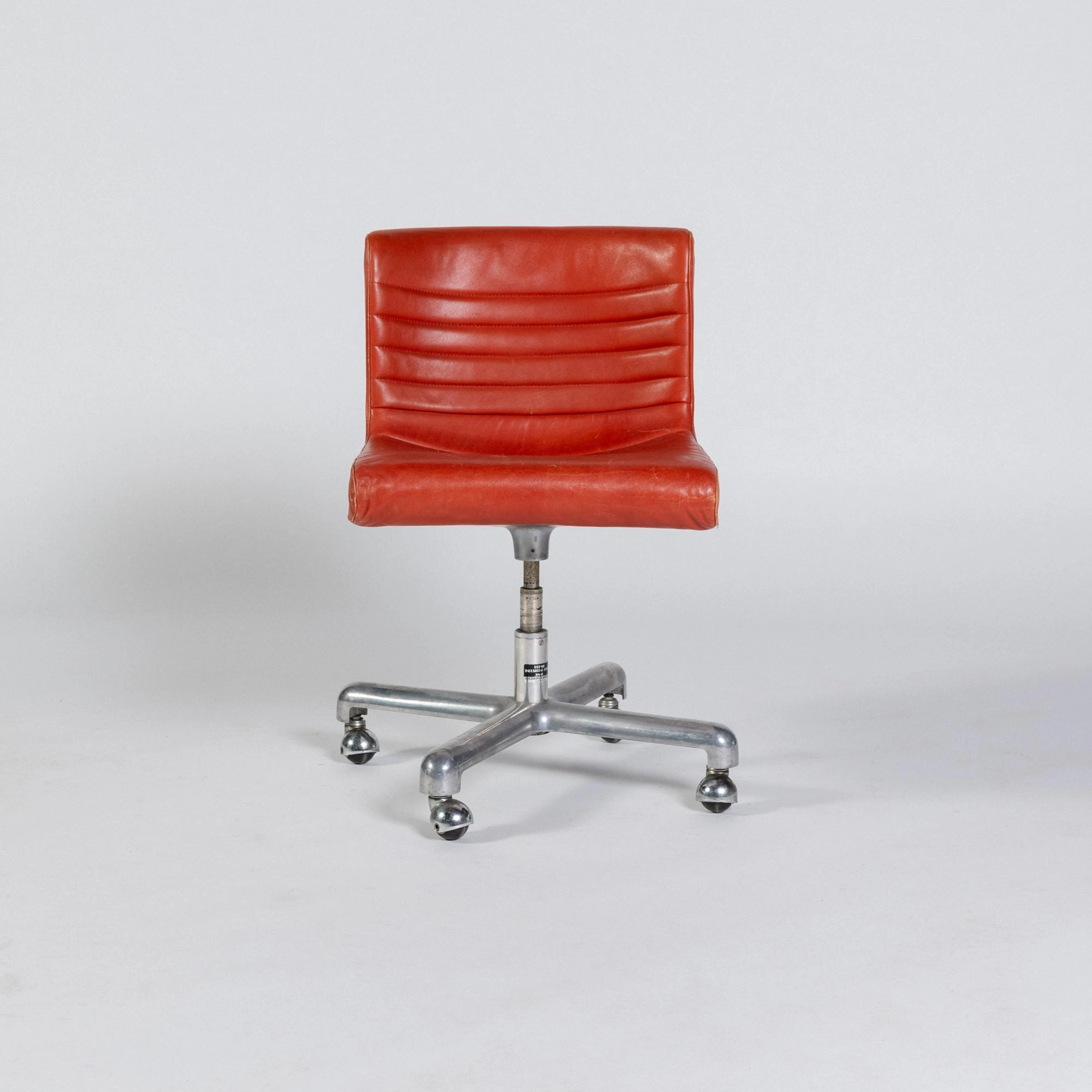 Ettore Sottsass Arbeitsstuhl 'Premium Smau', 1970 (Entwurf)