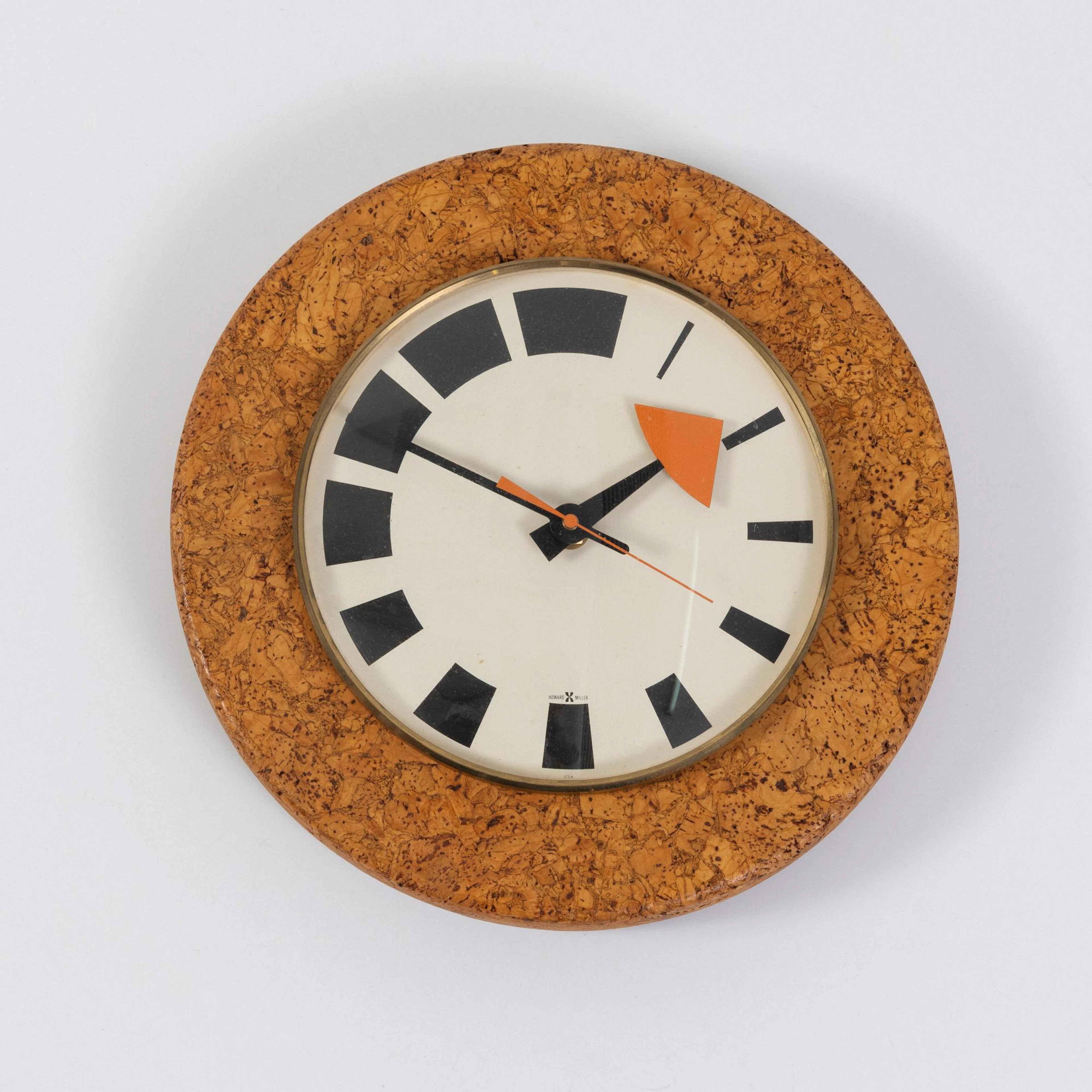George Nelson Wanduhr 'Cork', 1950er Jahre (Entwurf)
