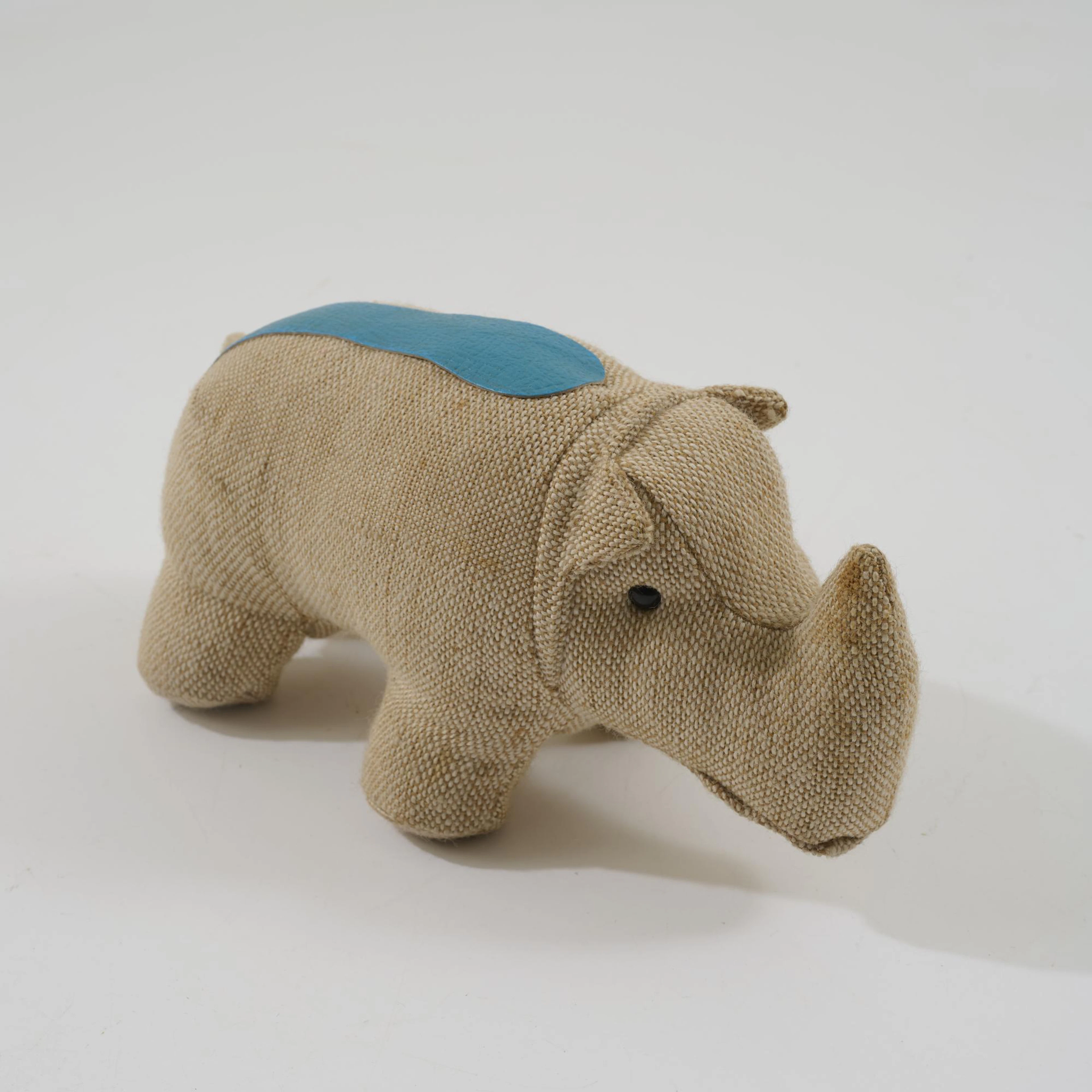 Renate Müller Therapeutisches Spielzeug 'Nashorn', um 1968