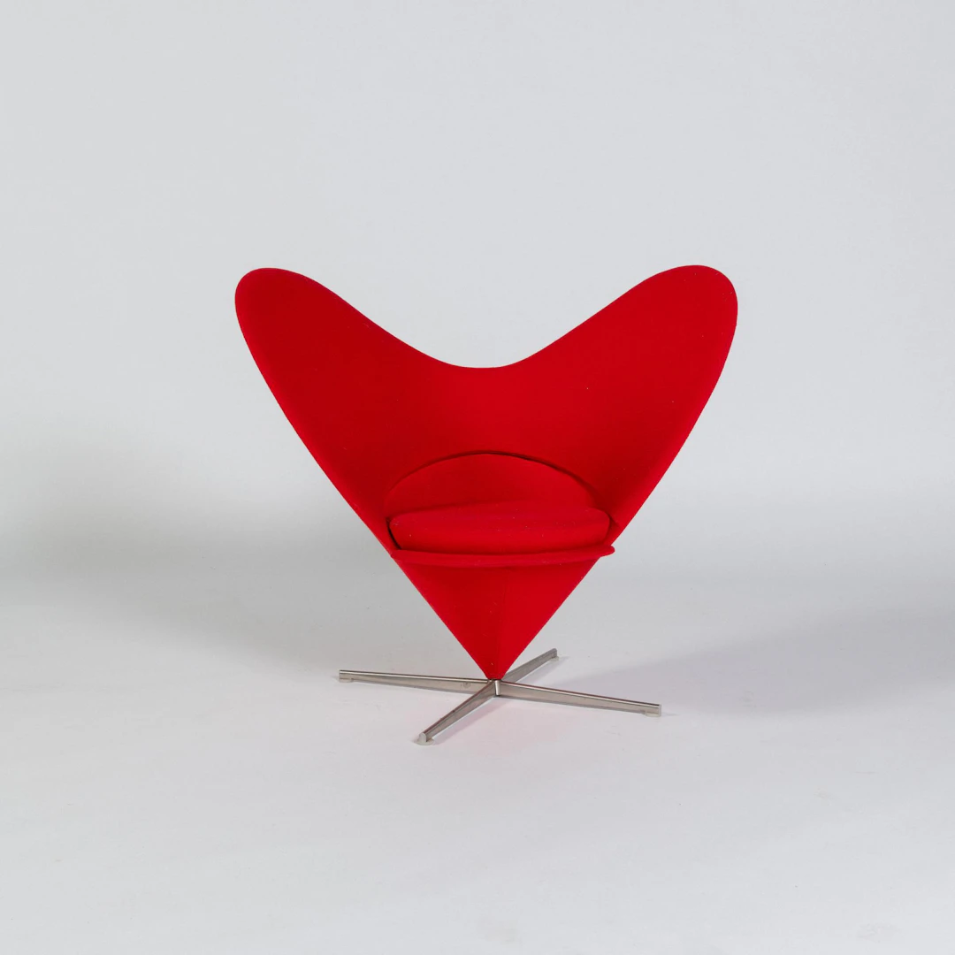 Verner Panton Sessel 'Heart Cone Chair', 1959 (Entwurf)