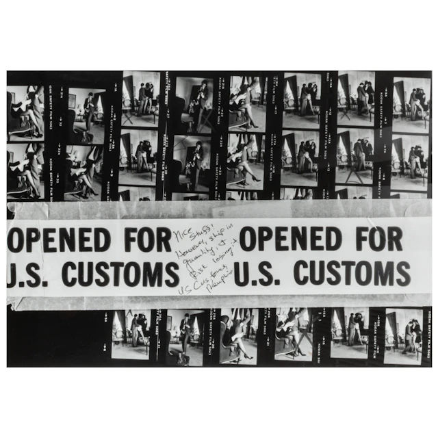 Helmut Newton (1920 Berlin - 2005 Los Angeles, CA) 'Opened for U.S.