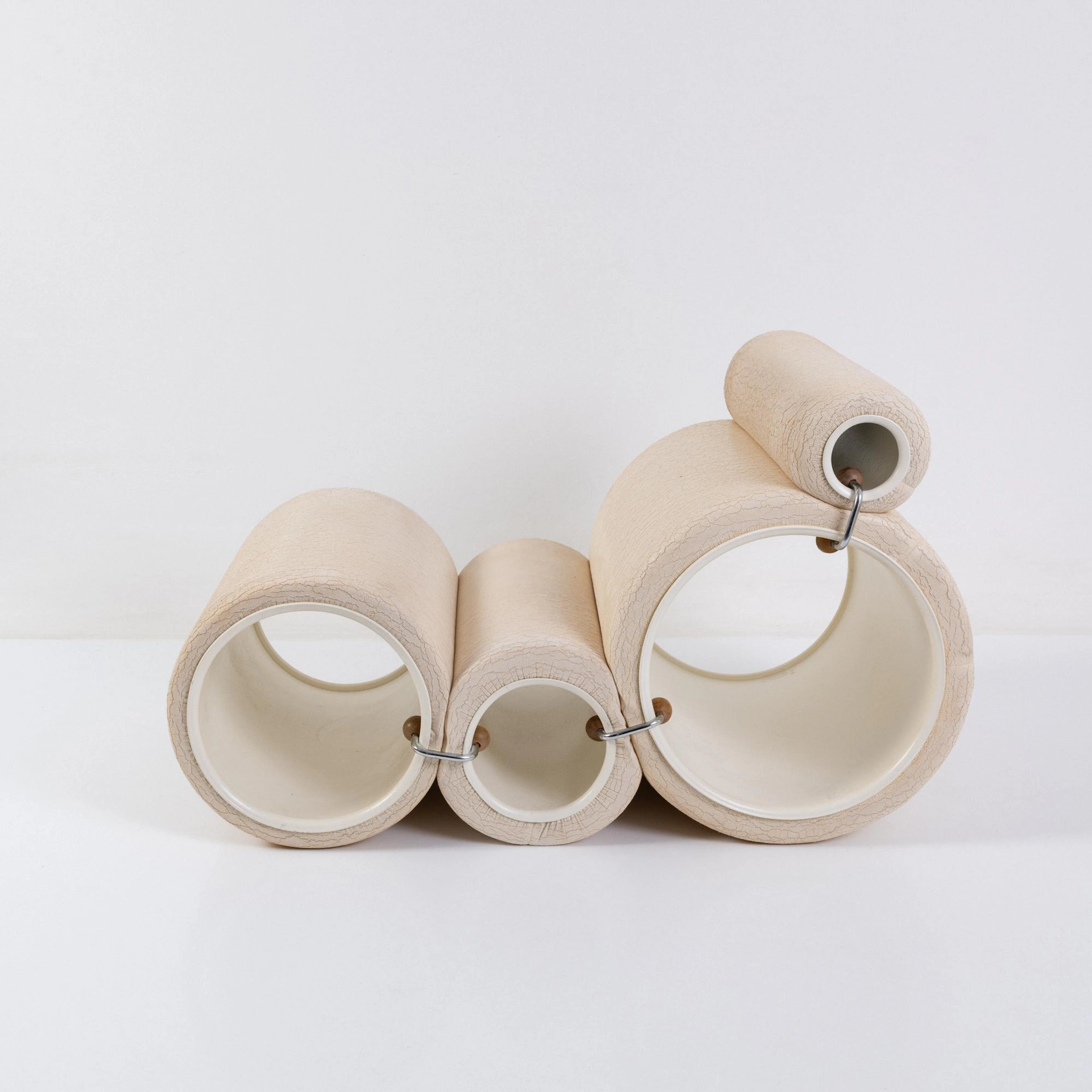 Joe Colombo Sessel 'Tube chair', 1969 (Entwurf)