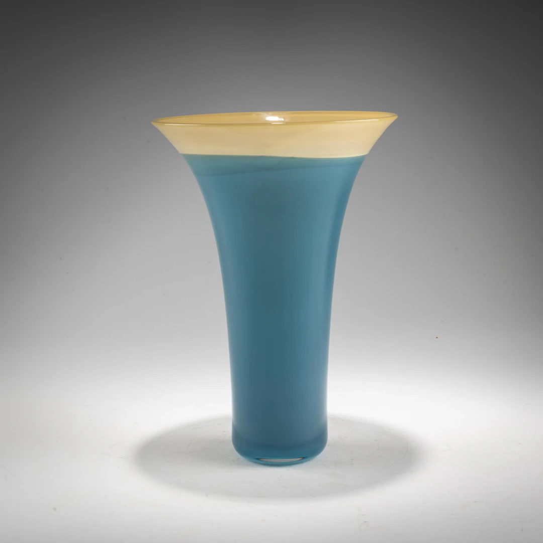 Philip Baldwin; Monica Guggisberg Vase aus der Serie 'NONFOUX', 1986 (Entwurf)
